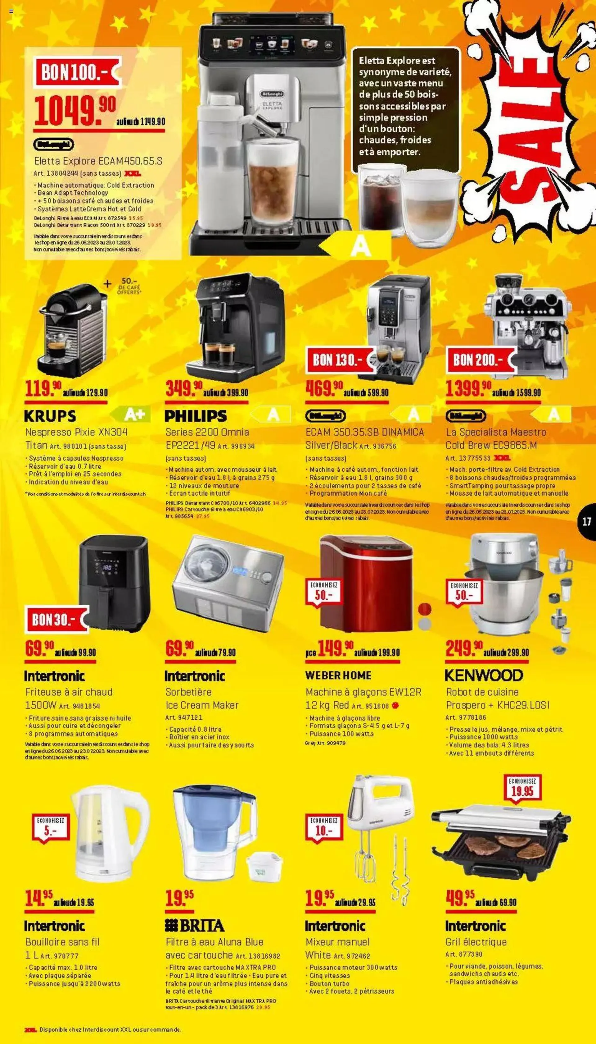 Interdiscount Aktionen FR von 26. Juni bis 31. Dezember 2023 - Prospekt seite  17