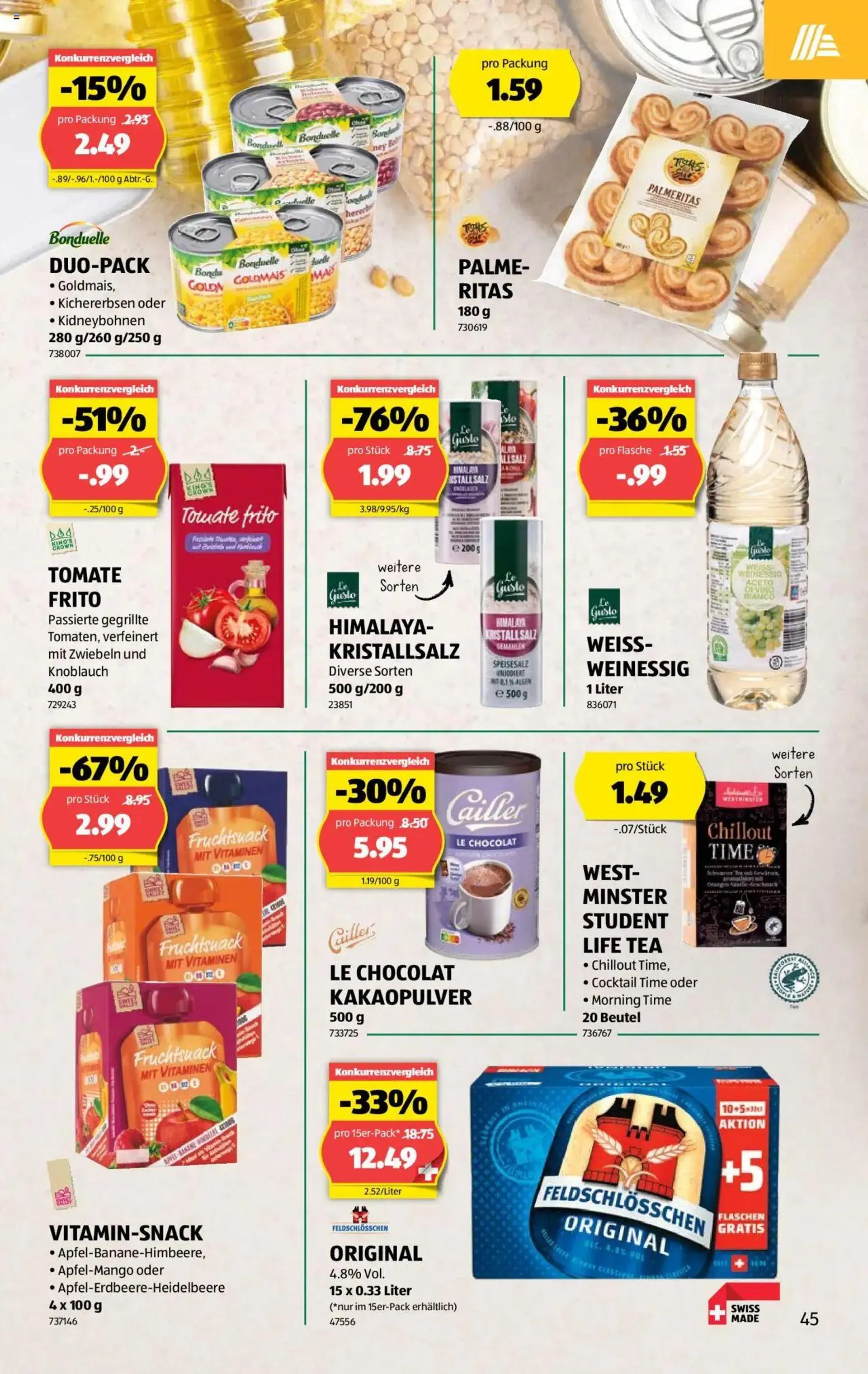 Aldi Aktionen von 26. September bis 2. Oktober 2024 - Prospekt seite  45