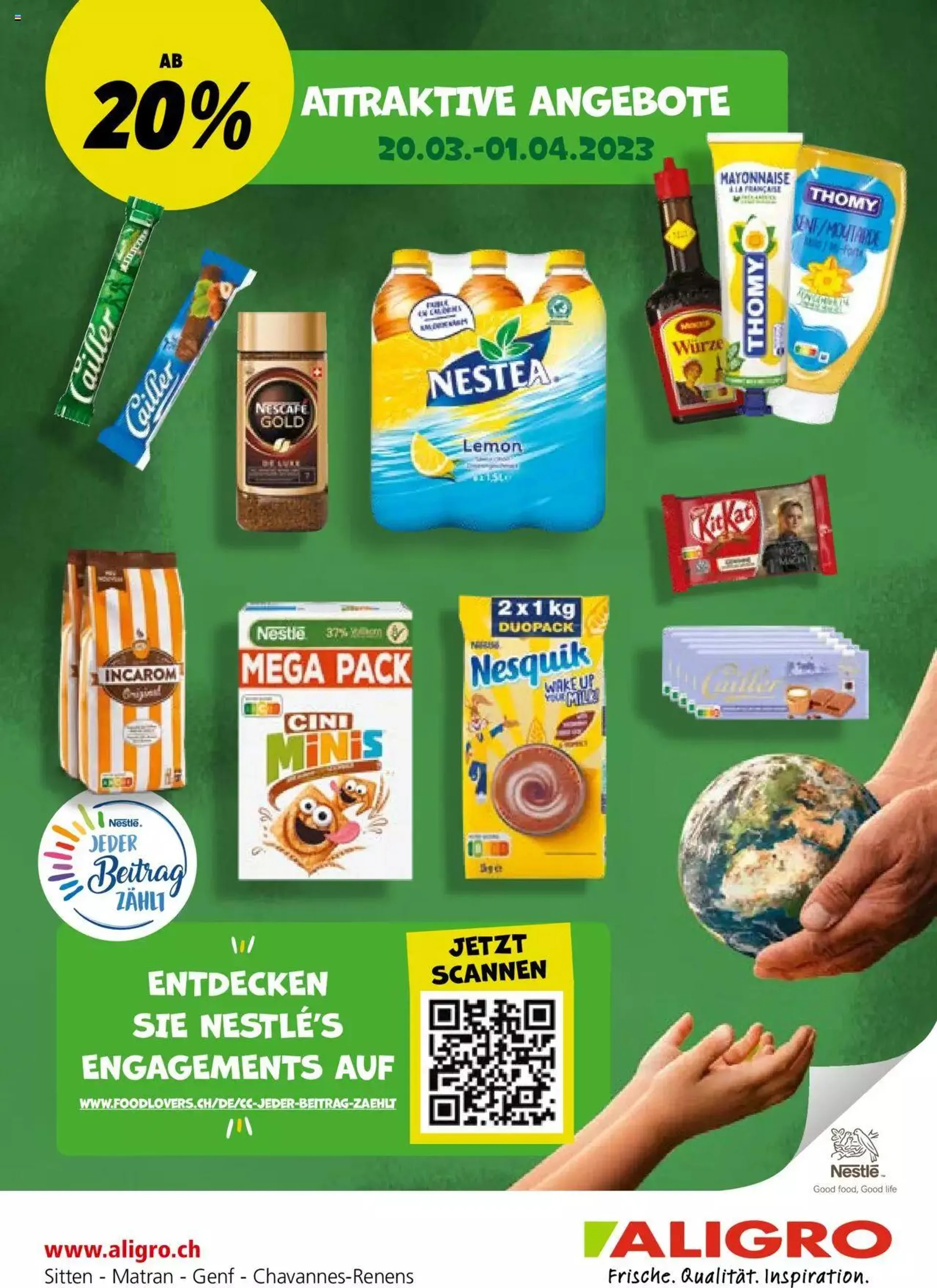 Aligro Nestlé Angebot - Chavannes, Matran, Genf, Sitten - 0