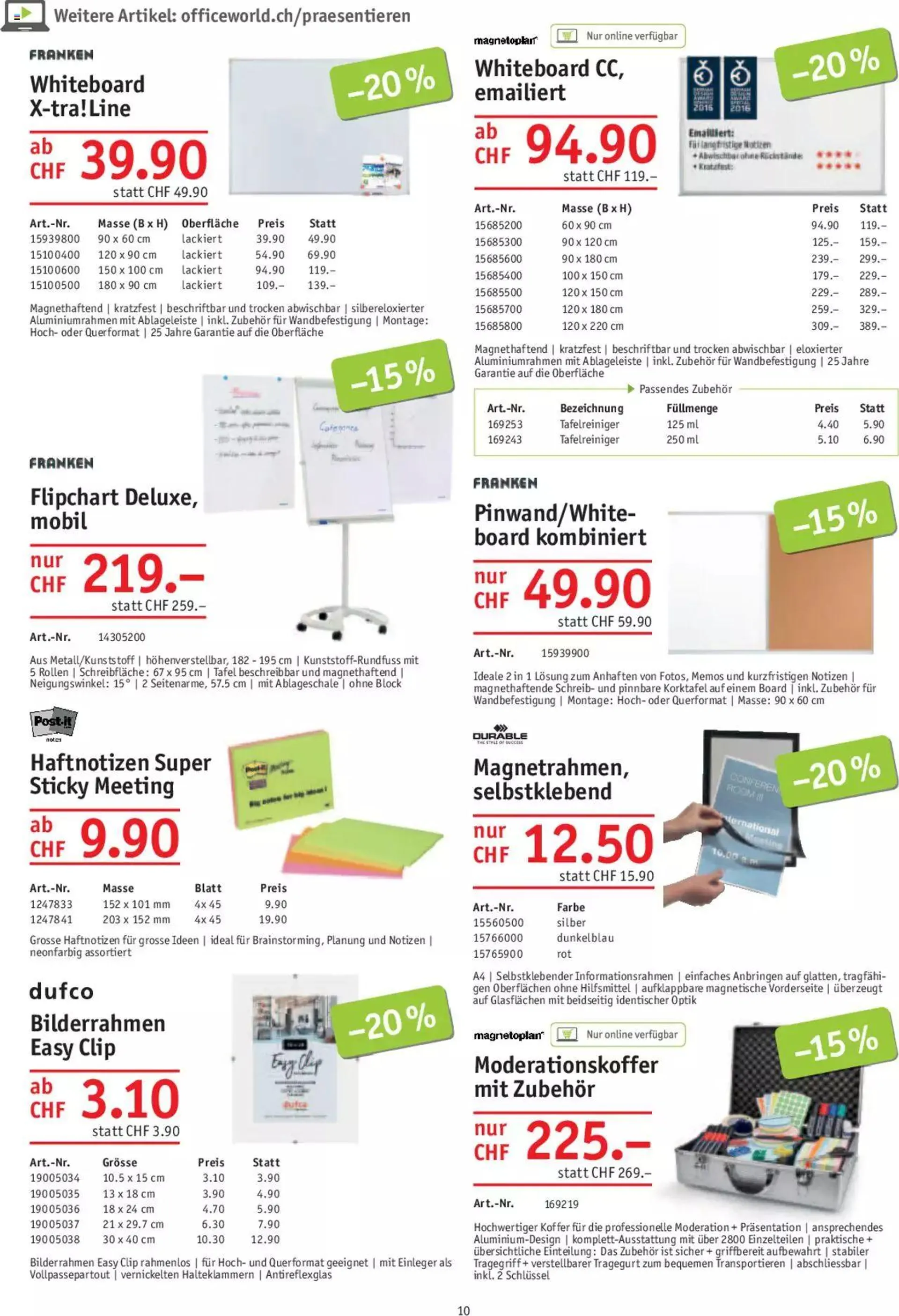 Office World Aktionen von 30. November bis 27. Dezember 2023 - Prospekt seite  10