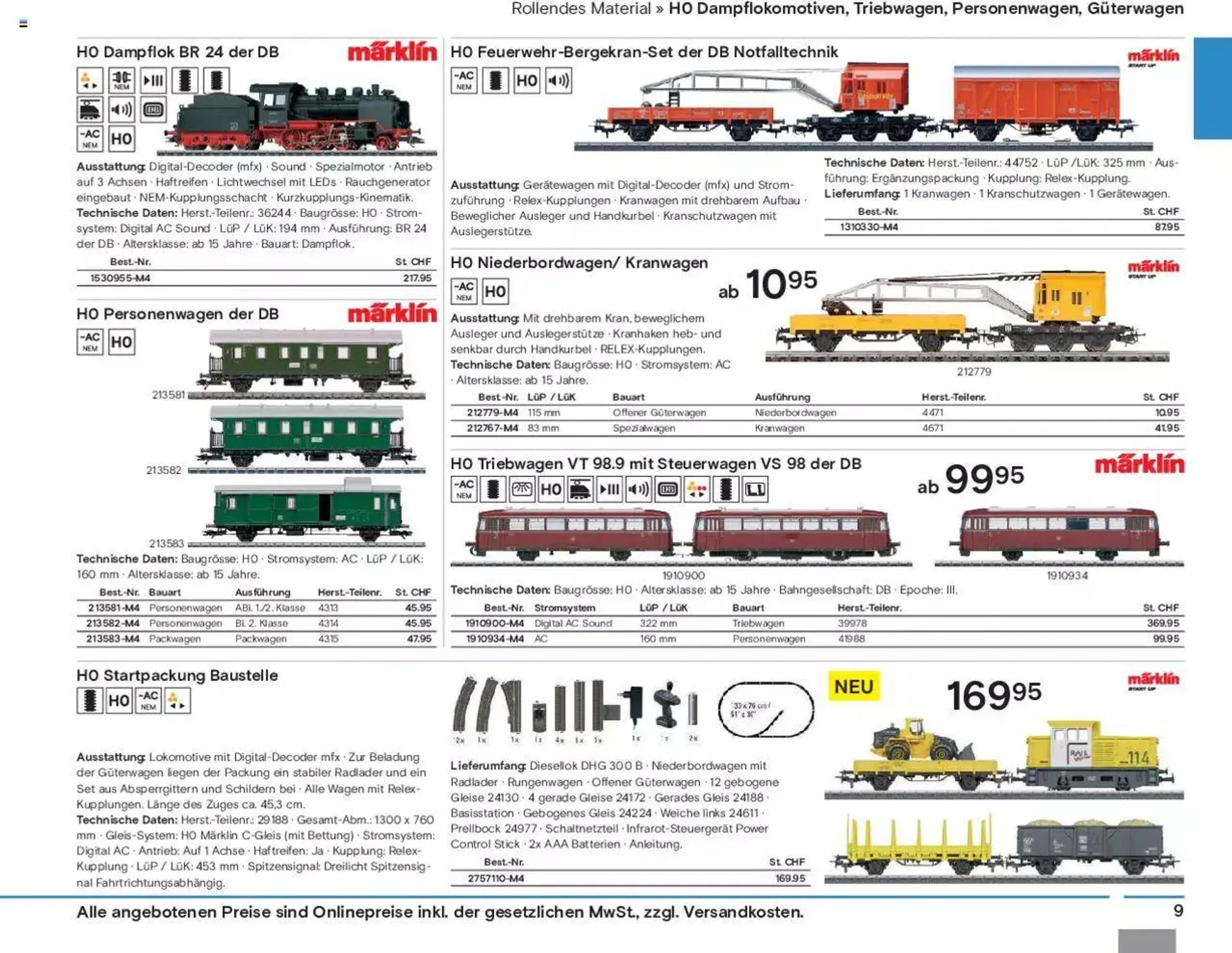 Conrad Modellbahn Katalog 2023/24 von 5. September bis 31. Dezember 2023 - Prospekt seite  11