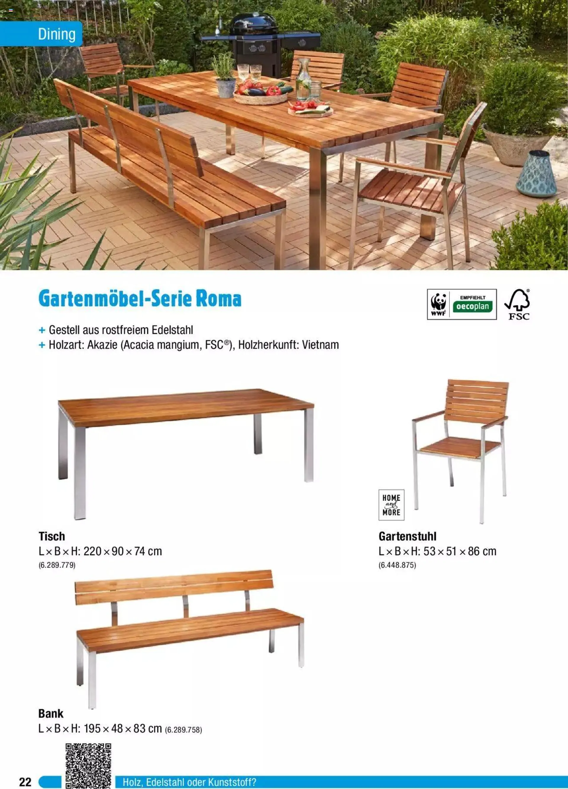 Jumbo Gartenmobelbroschure 2023 von 27. Februar bis 31. Dezember 2023 - Prospekt seite  22