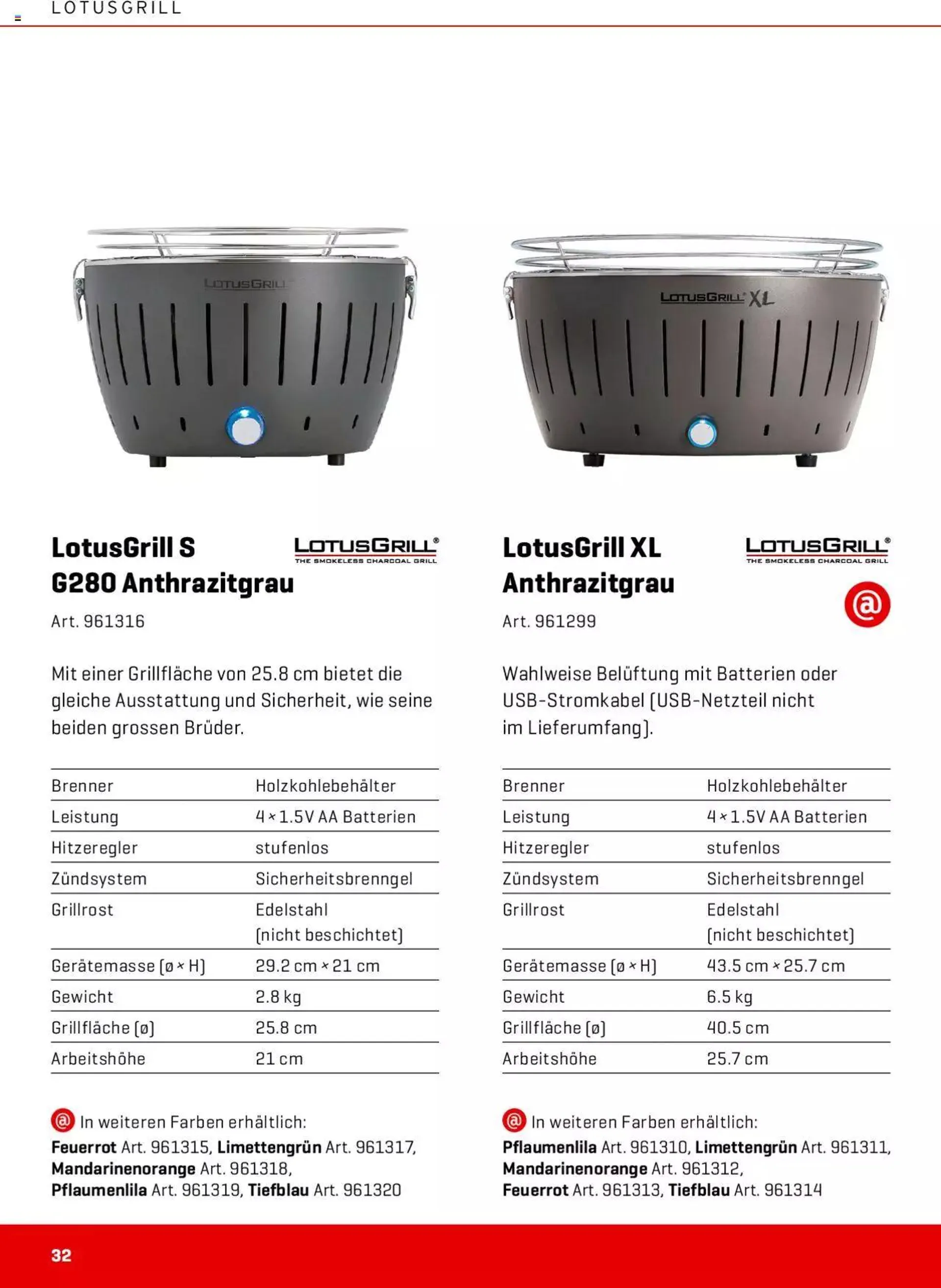 Interdiscount Prospekt Grill von 13. März bis 31. Dezember 2023 - Prospekt seite  32