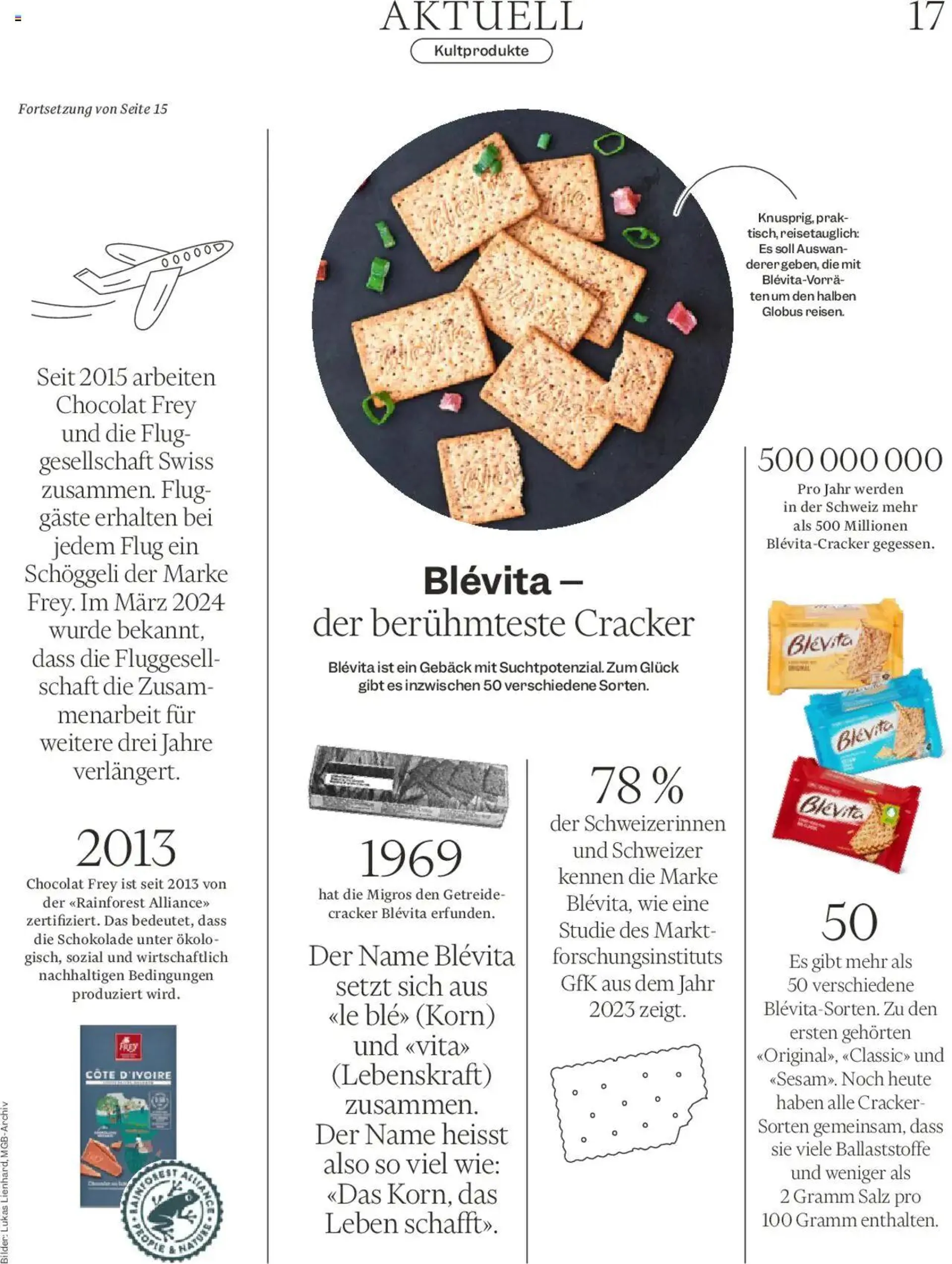 Migros - Magazin von 14. Oktober bis 20. Oktober 2024 - Prospekt seite  17