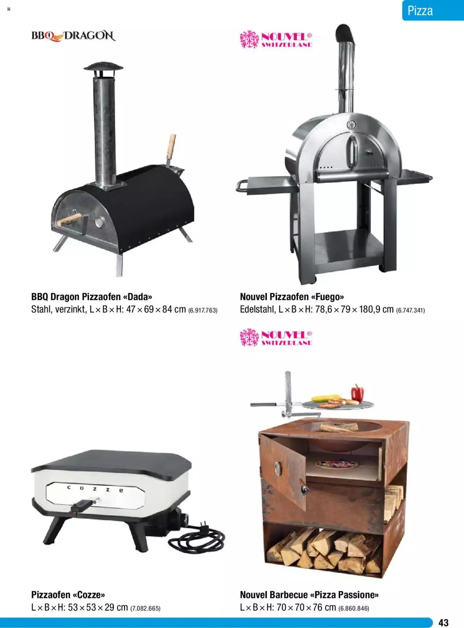 Jumbo Grosse Grillbroschure 2023 von 27. Februar bis 31. Dezember 2023 - Prospekt seite  43