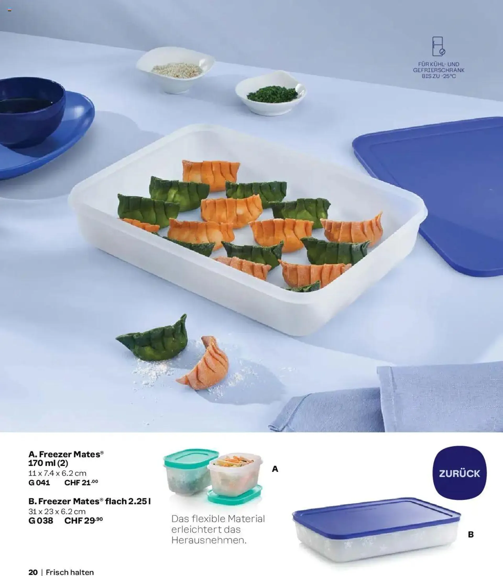 Tupperware Aktionen Herbst / Winter 2024/25 von 2. September bis 31. Dezember 2024 - Prospekt seite  20
