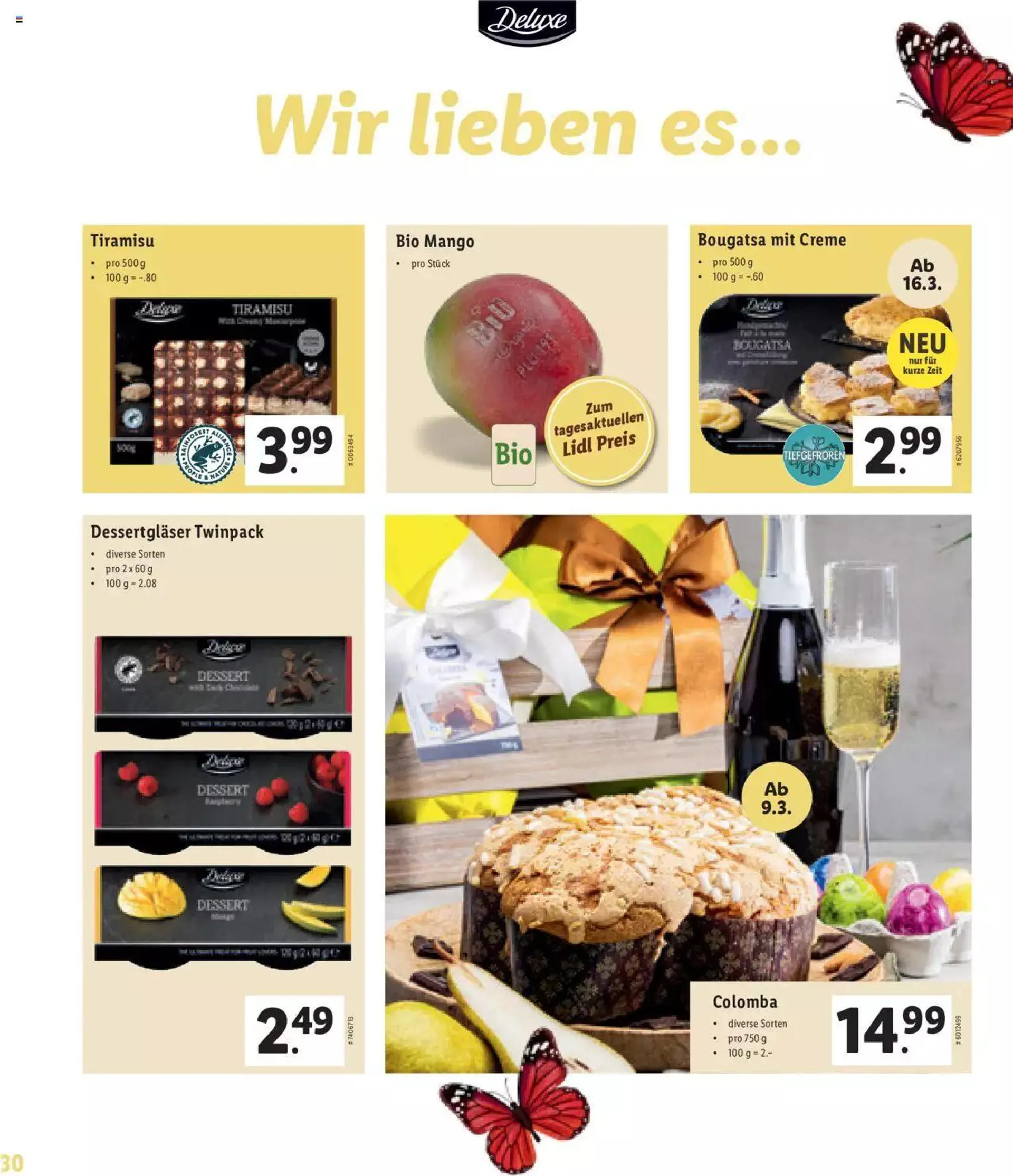 Lidl Aktionen Ostern von 2. März bis 31. Dezember 2023 - Prospekt seite  30
