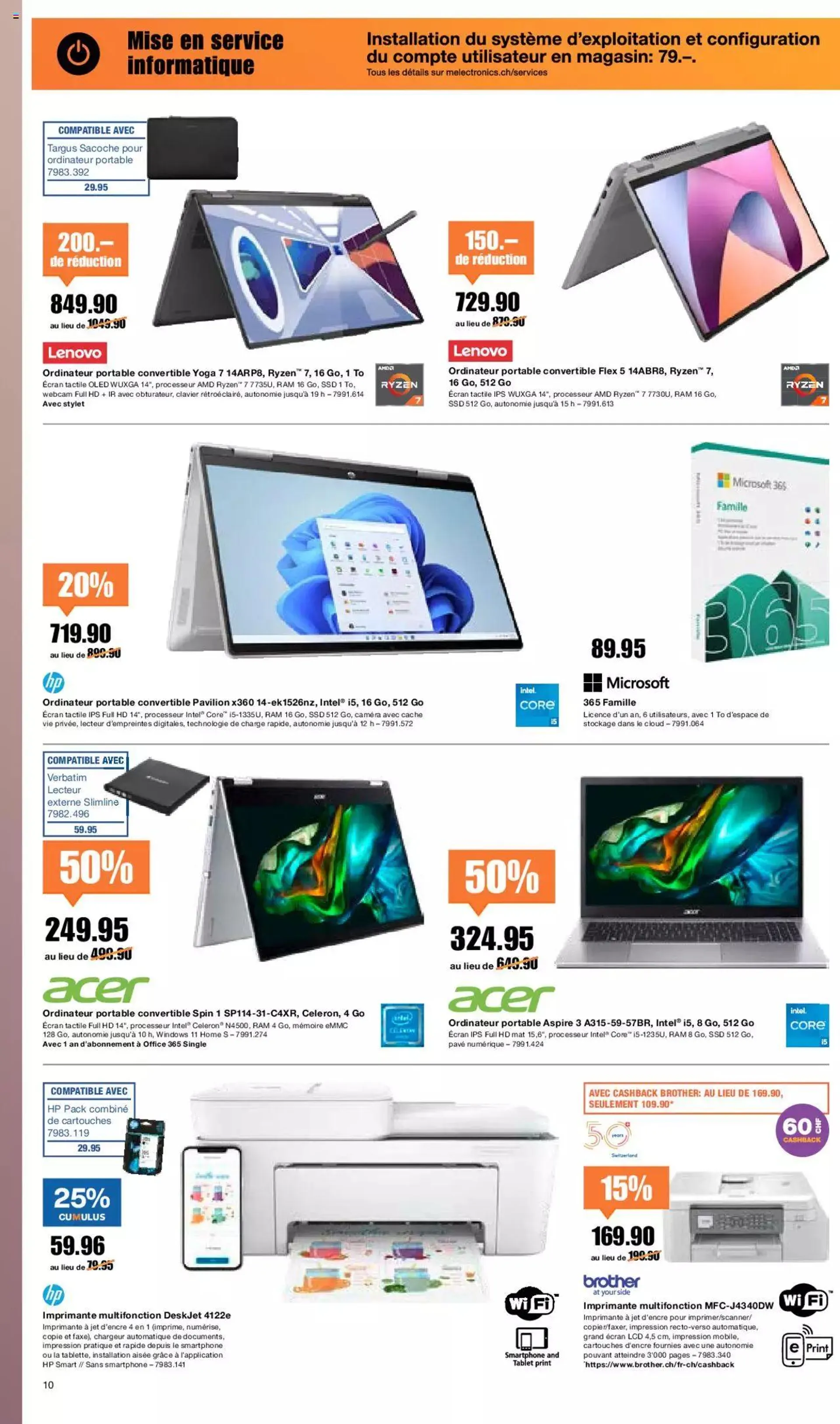 Melectronics - Prospectus von 19. September bis 9. Oktober 2023 - Prospekt seite  10