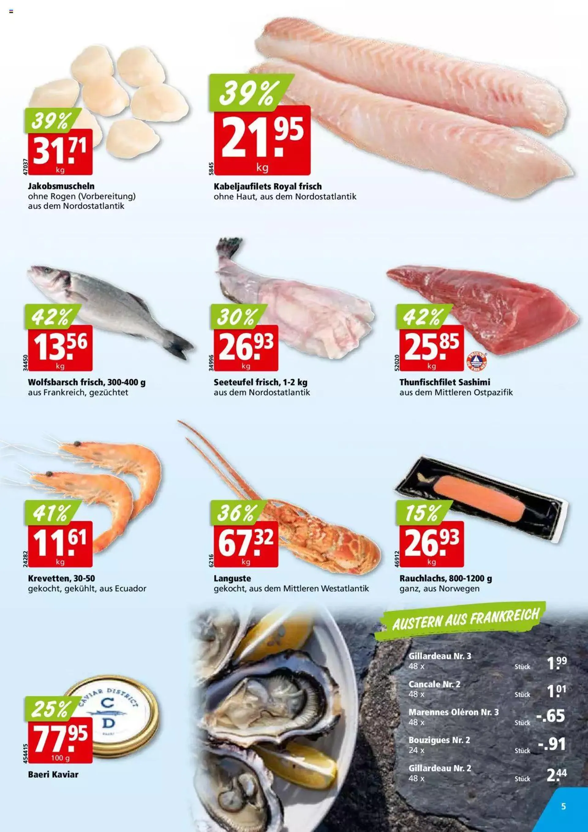 Aligro Aktionen für Businesskunden - Chavannes, Matran, Genf, Sitten von 18. Dezember bis 23. Dezember 2023 - Prospekt seite  5
