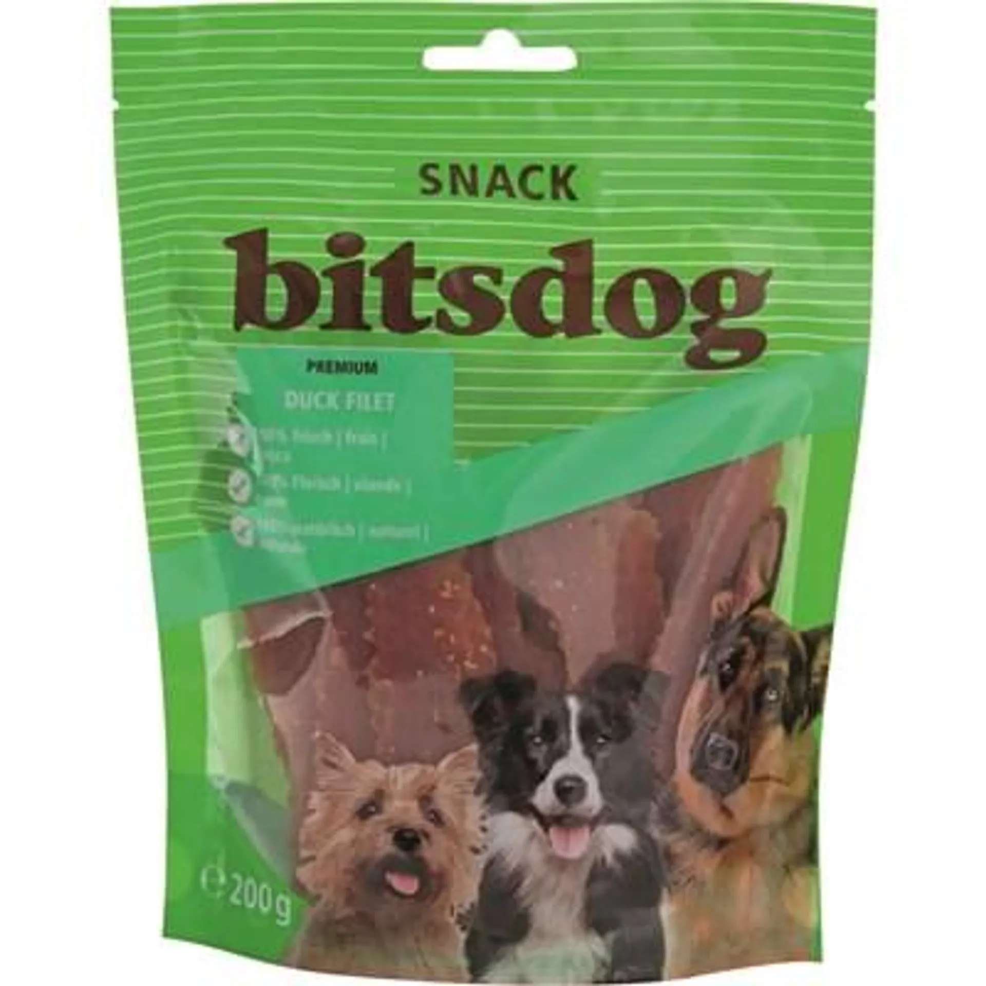 Entenfilet für Hunde bitsdog 200 g