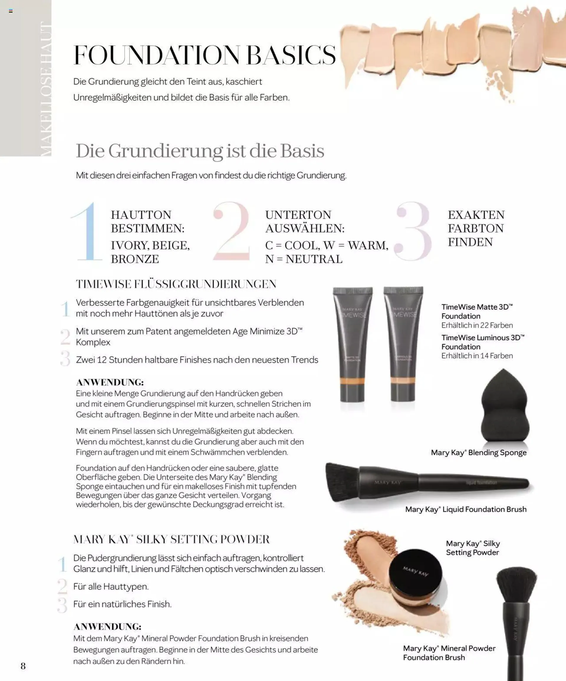 Mary Kay - Make-up Trainer von 16. September bis 31. Dezember 2023 - Prospekt seite  8
