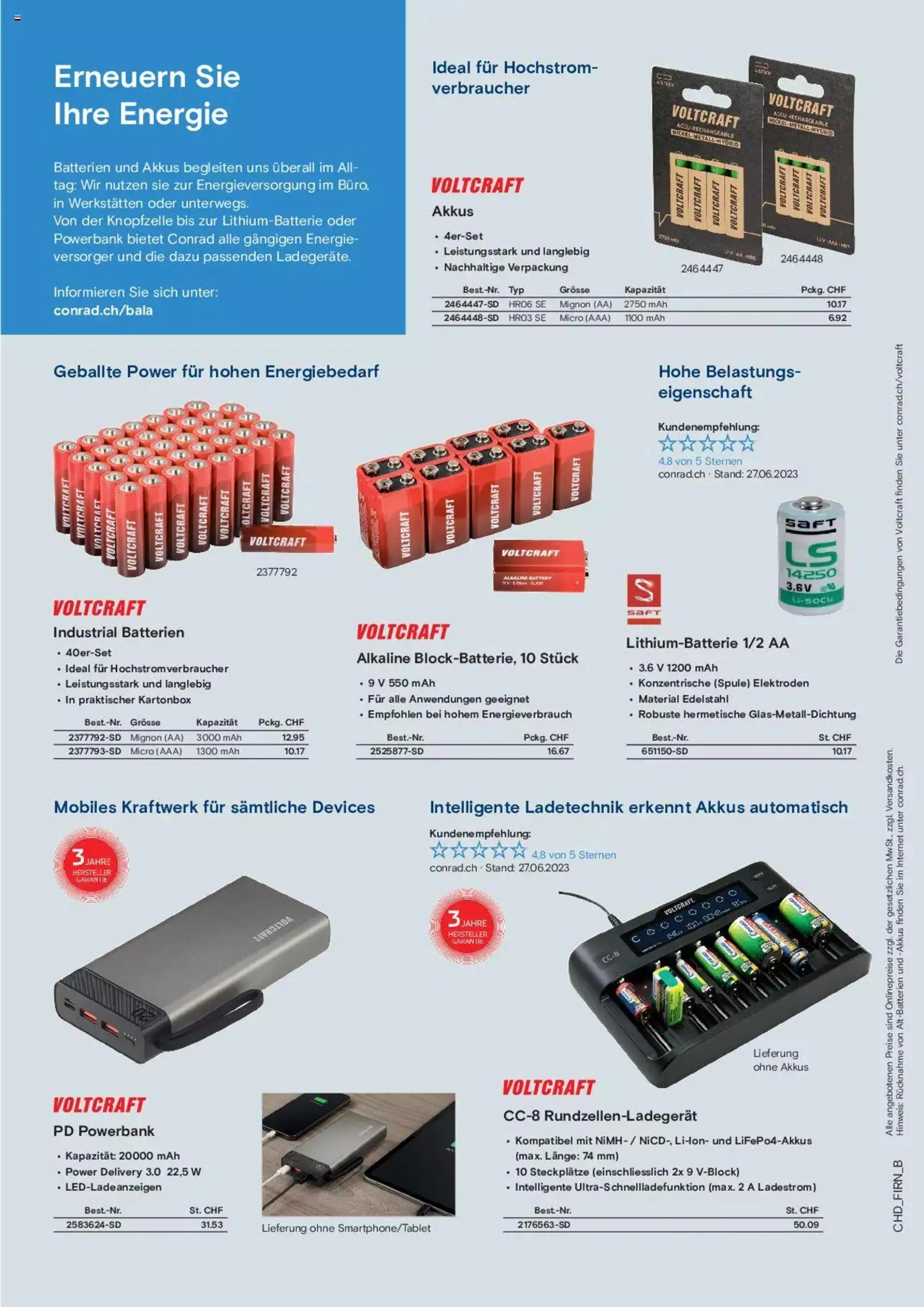 Conrad Innovation-News von 18. Juli bis 31. Dezember 2023 - Prospekt seite  40