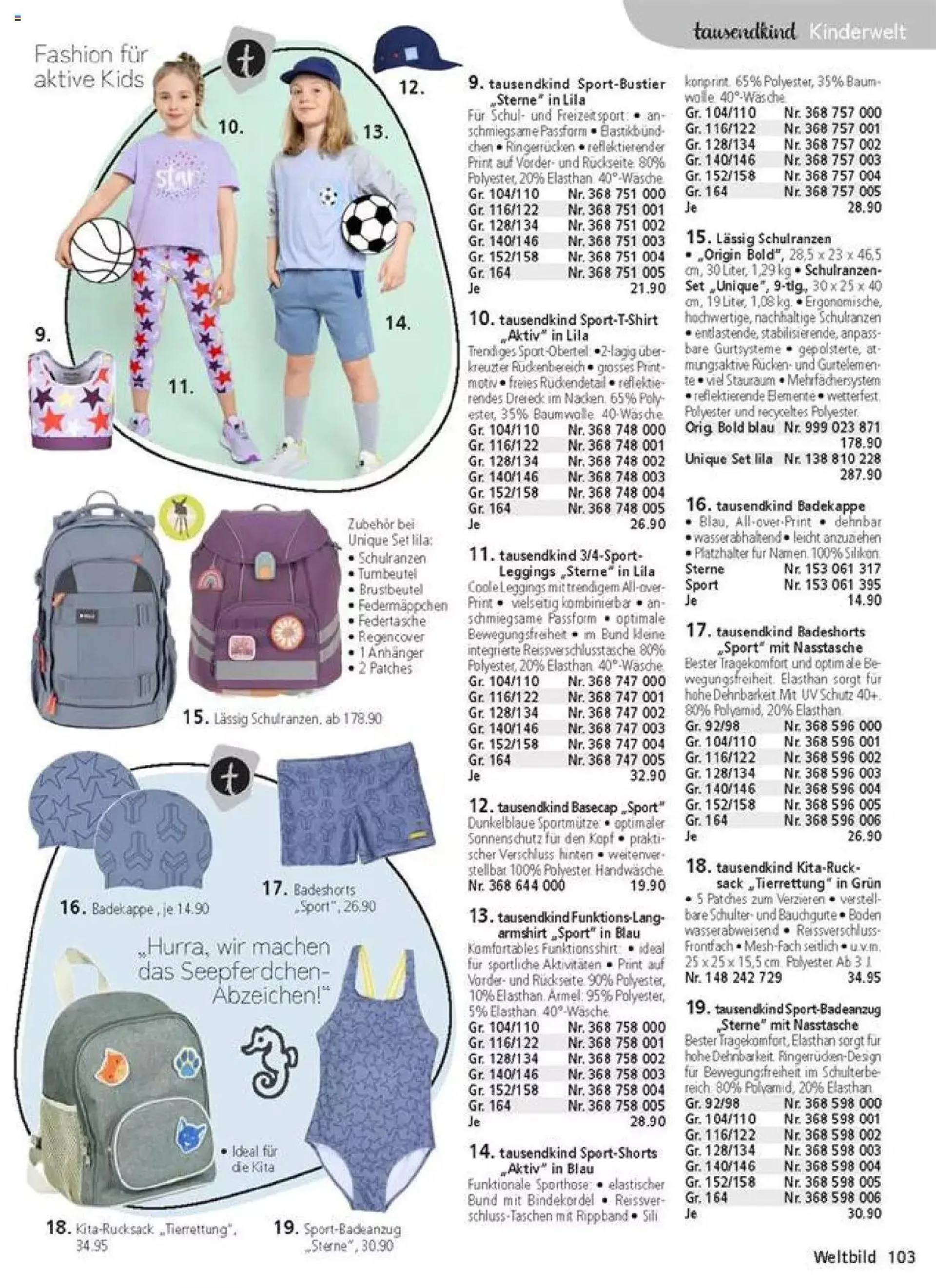 Weltbild Aktionen von 1. Juli bis 31. Juli 2024 - Prospekt seite  103