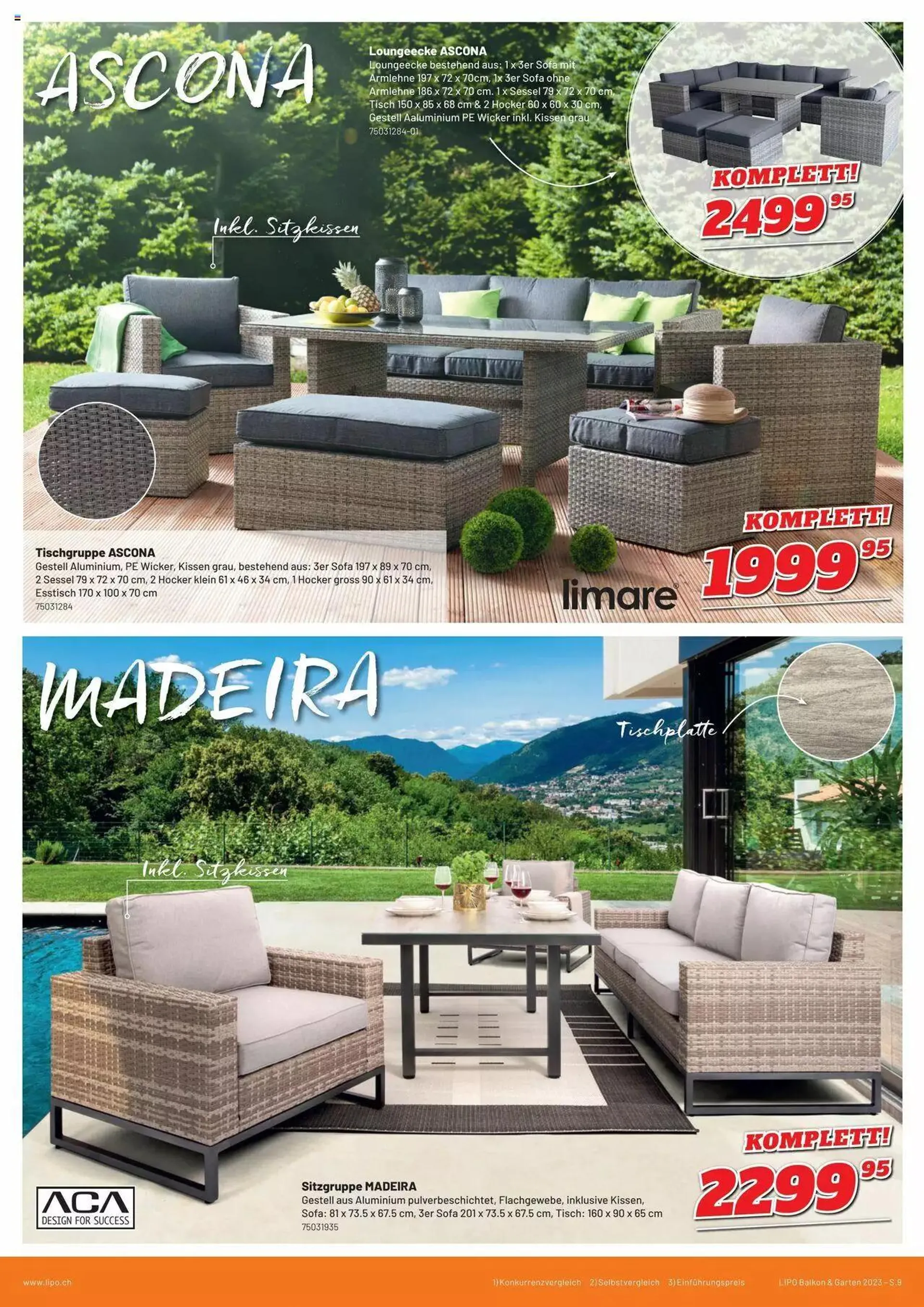 Lipo Gartenkatalog von 23. Februar bis 30. September 2023 - Prospekt seite  7