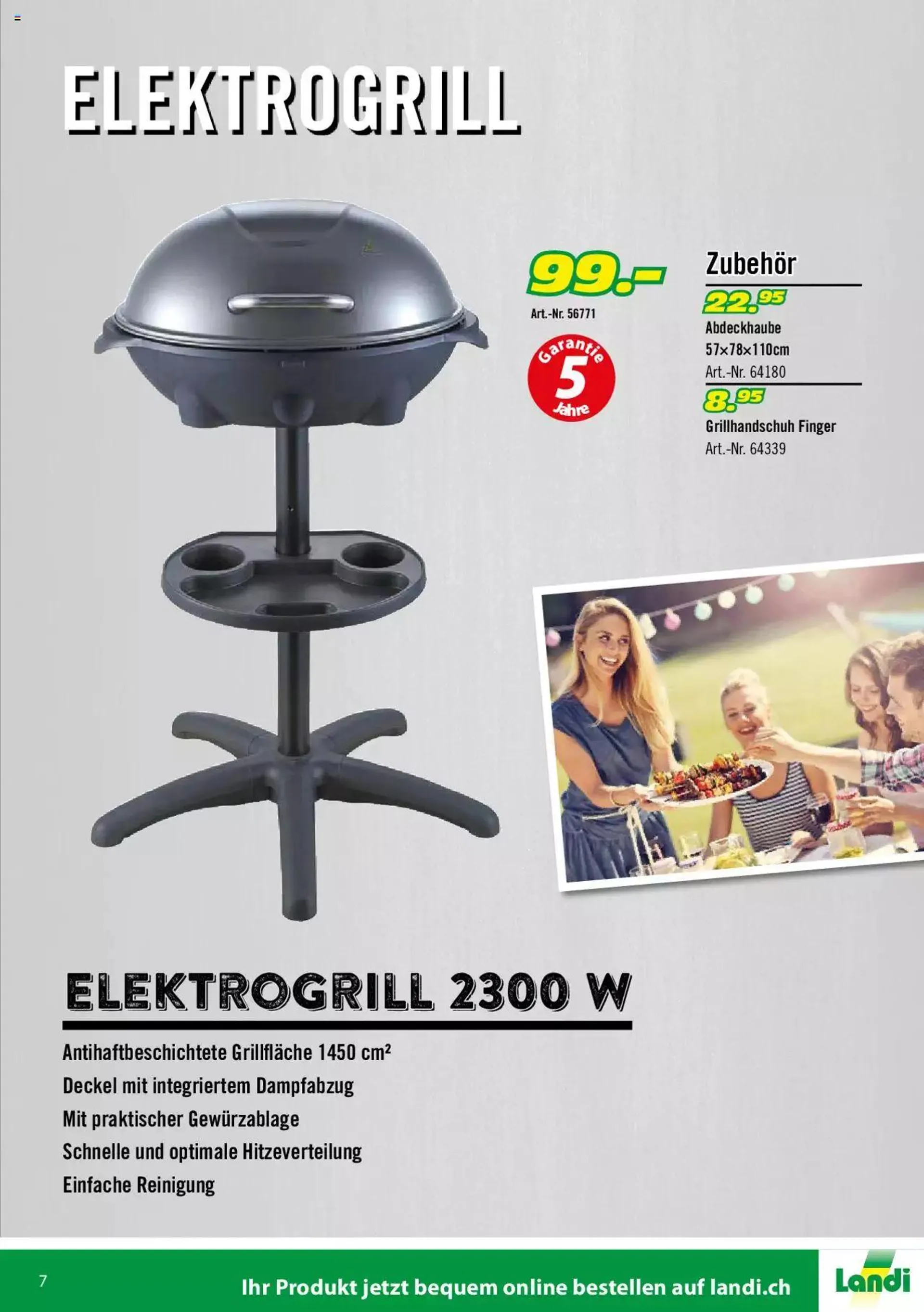 Landi - Grill 2022 von 1. April bis 31. Dezember 2023 - Prospekt seite  7