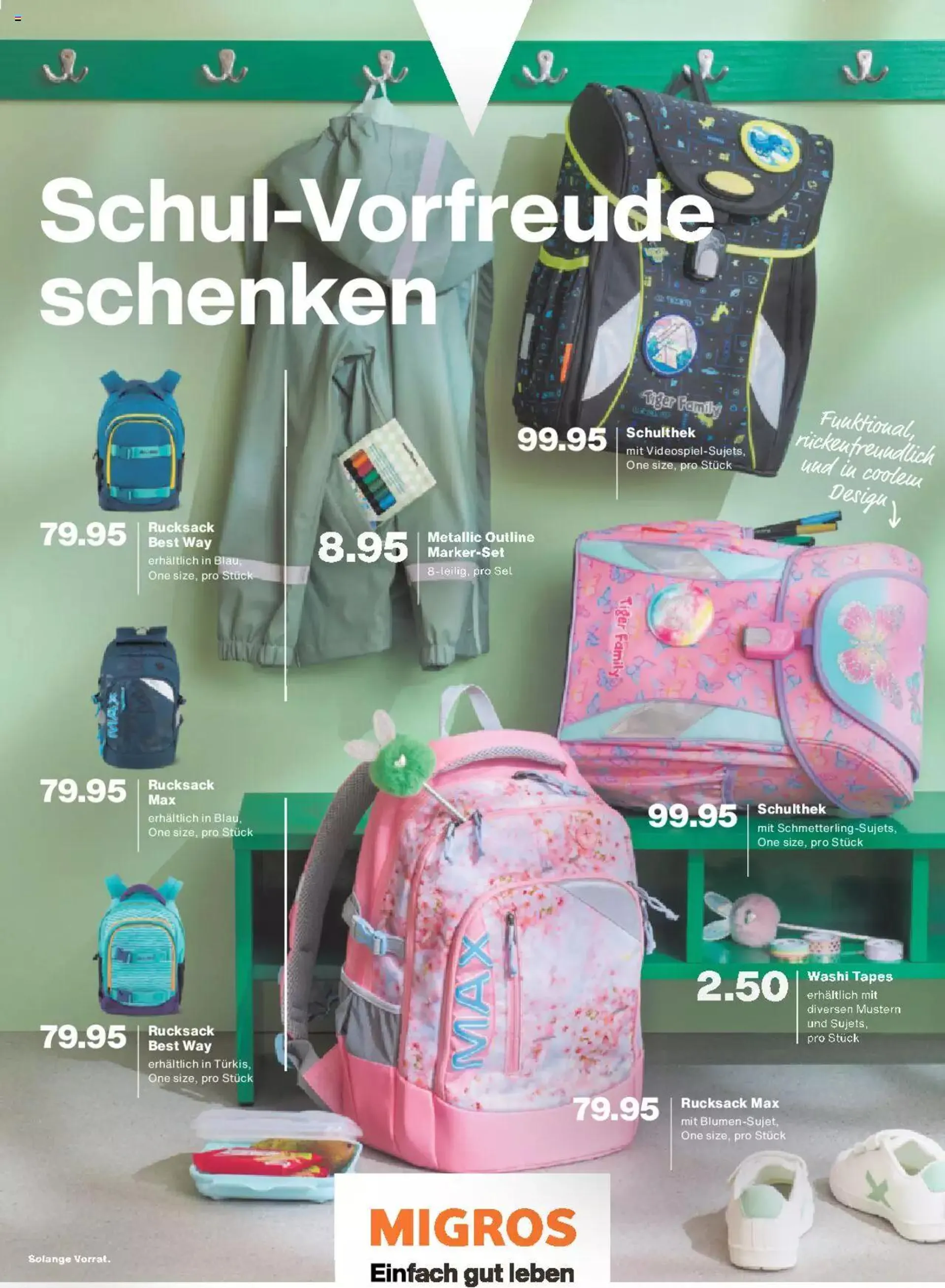 Migros - Magazin von 20. März bis 31. Dezember 2023 - Prospekt seite  20
