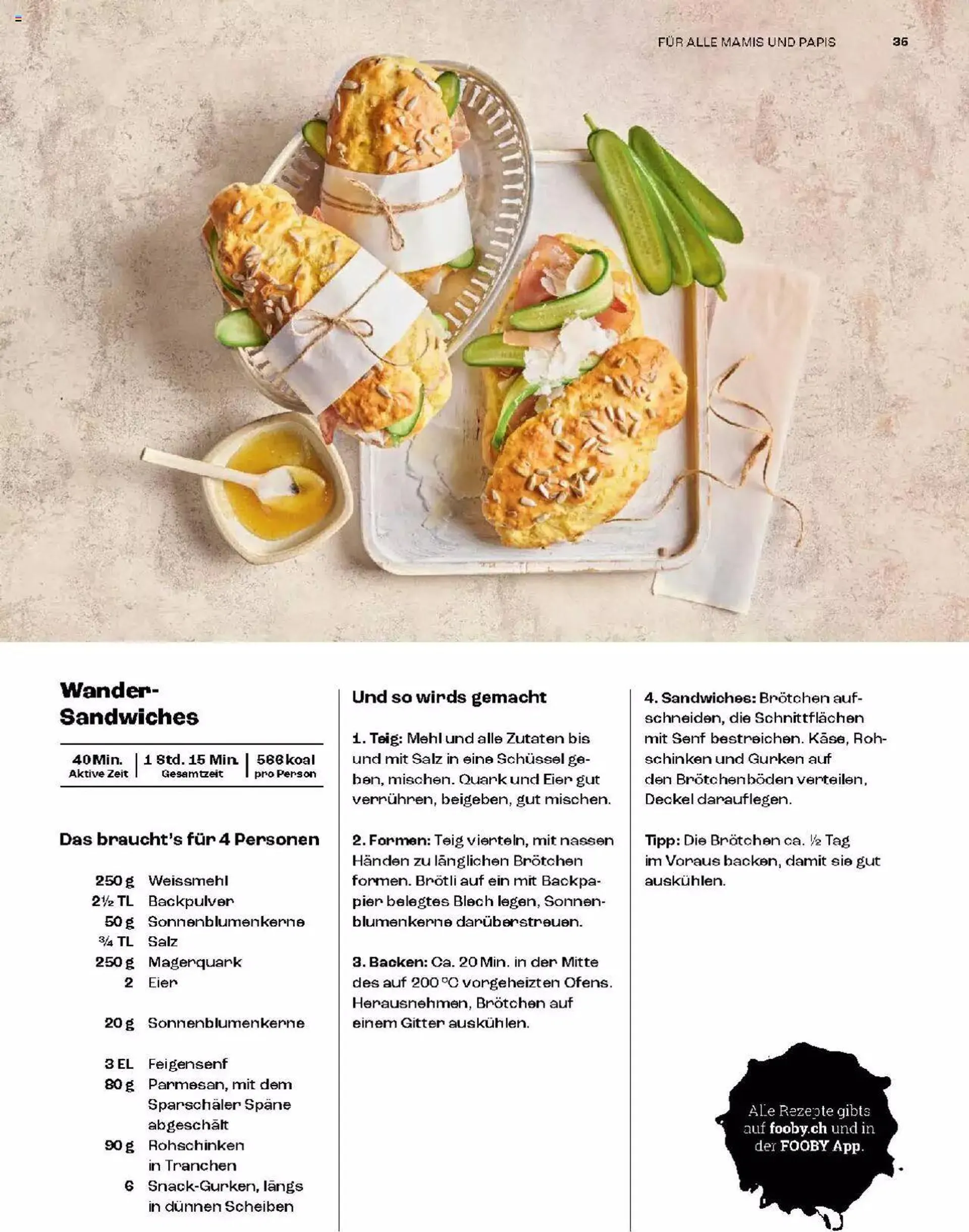 Coop Magazin Familien von 18. Juni bis 31. Dezember 2024 - Prospekt seite  35