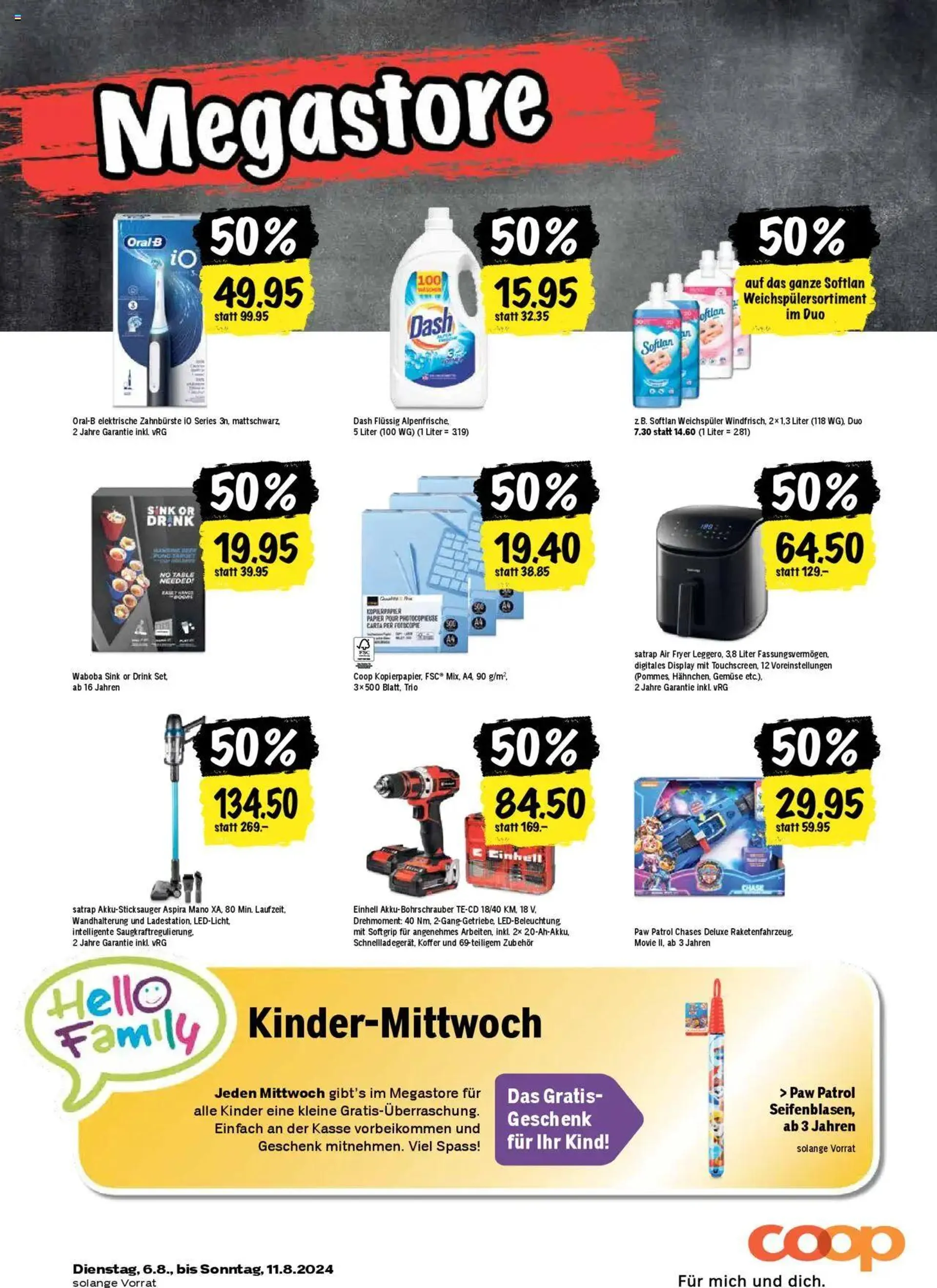Coop Aktionen von 6. August bis 11. August 2024 - Prospekt seite  24