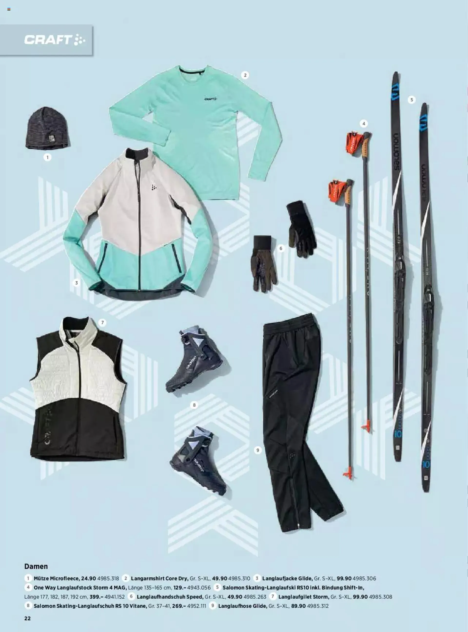SportXX - Winter 2021/22 von 1. Dezember bis 31. Dezember 2023 - Prospekt seite  22