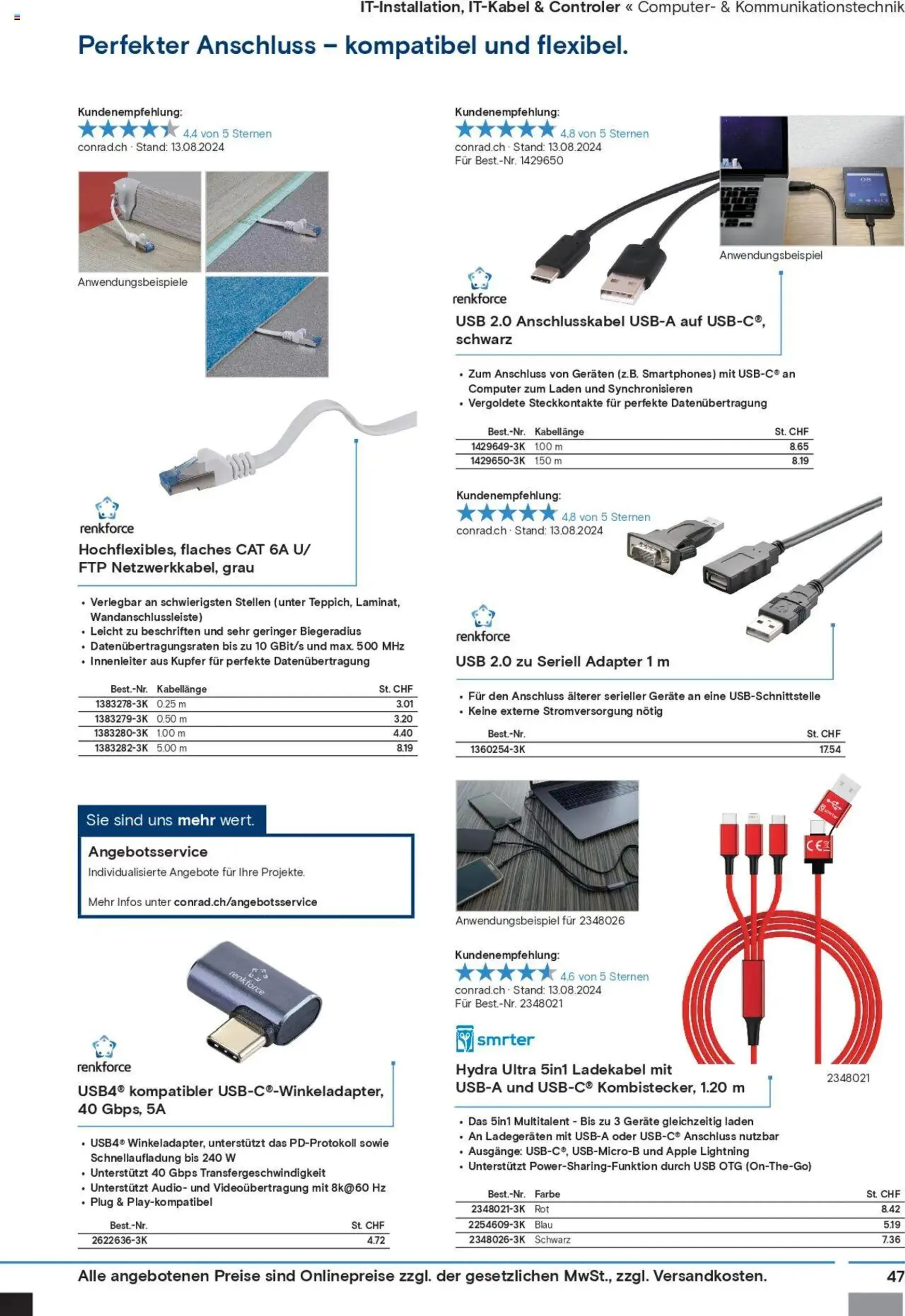 Conrad Aktionen Technik Deals von 2. September bis 20. Oktober 2024 - Prospekt seite  49