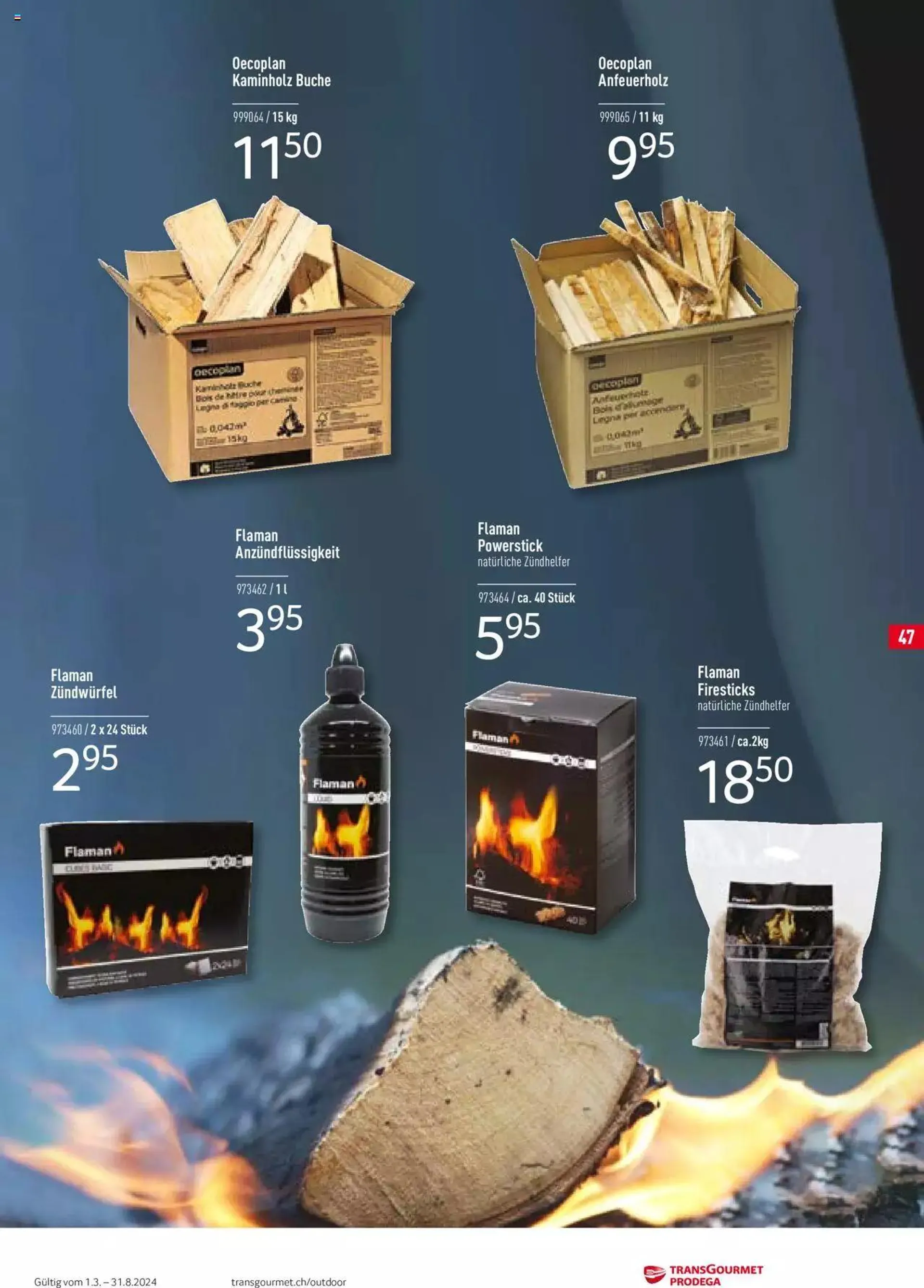 Prodega Outdoor Katalog 2024 von 26. Februar bis 26. Februar 2025 - Prospekt seite  47