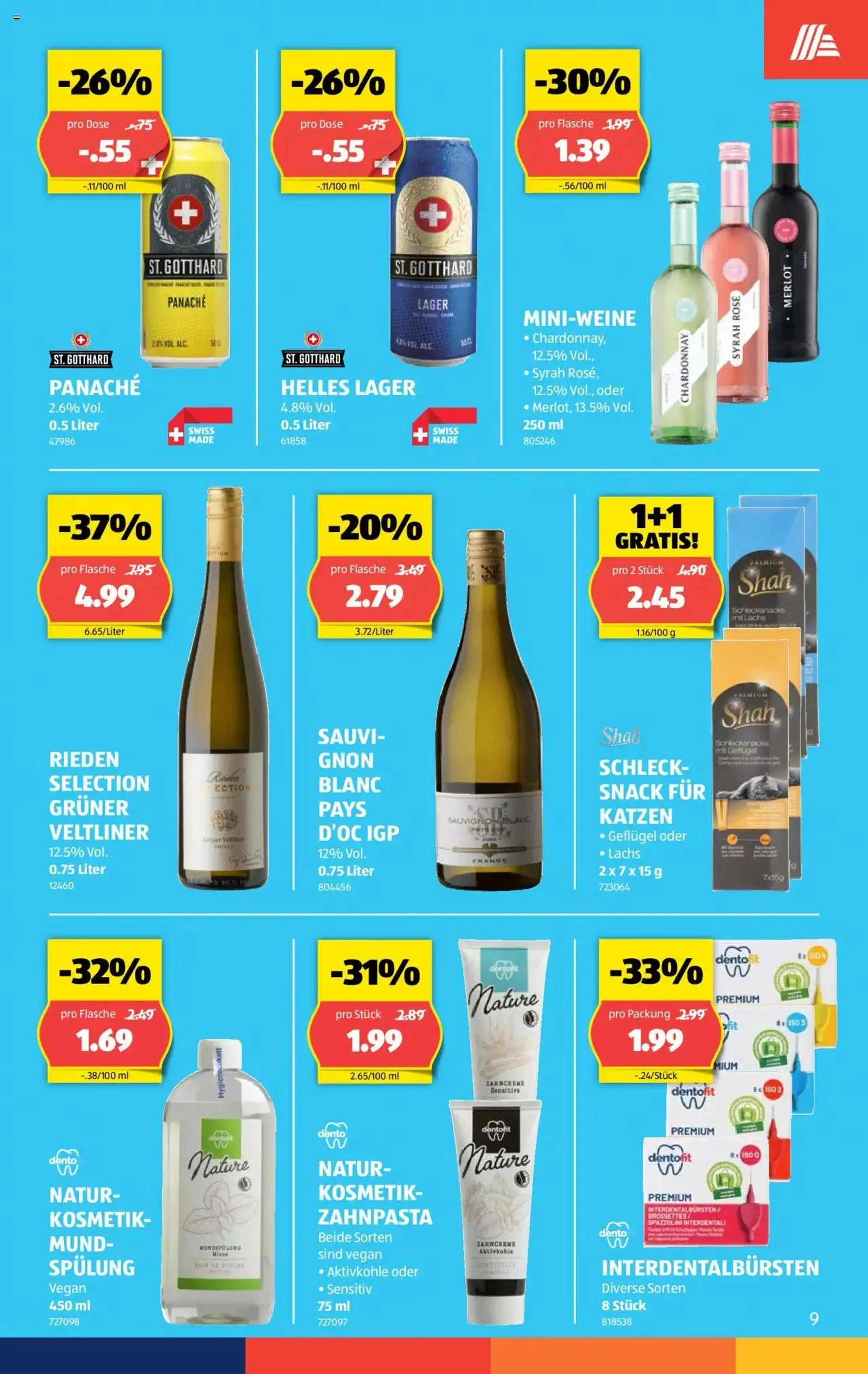 Aldi Aktionen von 18. Juli bis 24. Juli 2024 - Prospekt seite  9