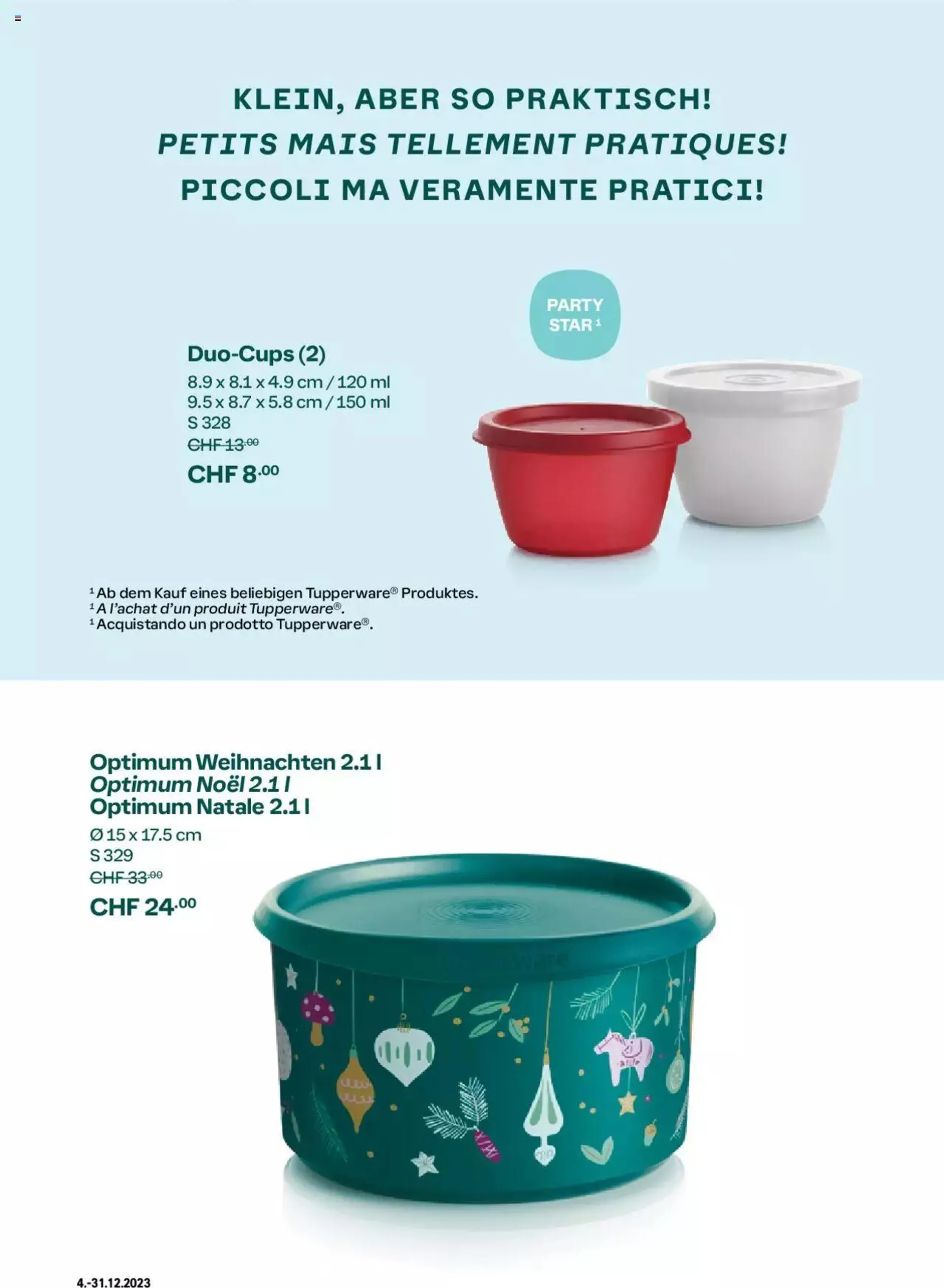 Tupperware Aktionen - 5