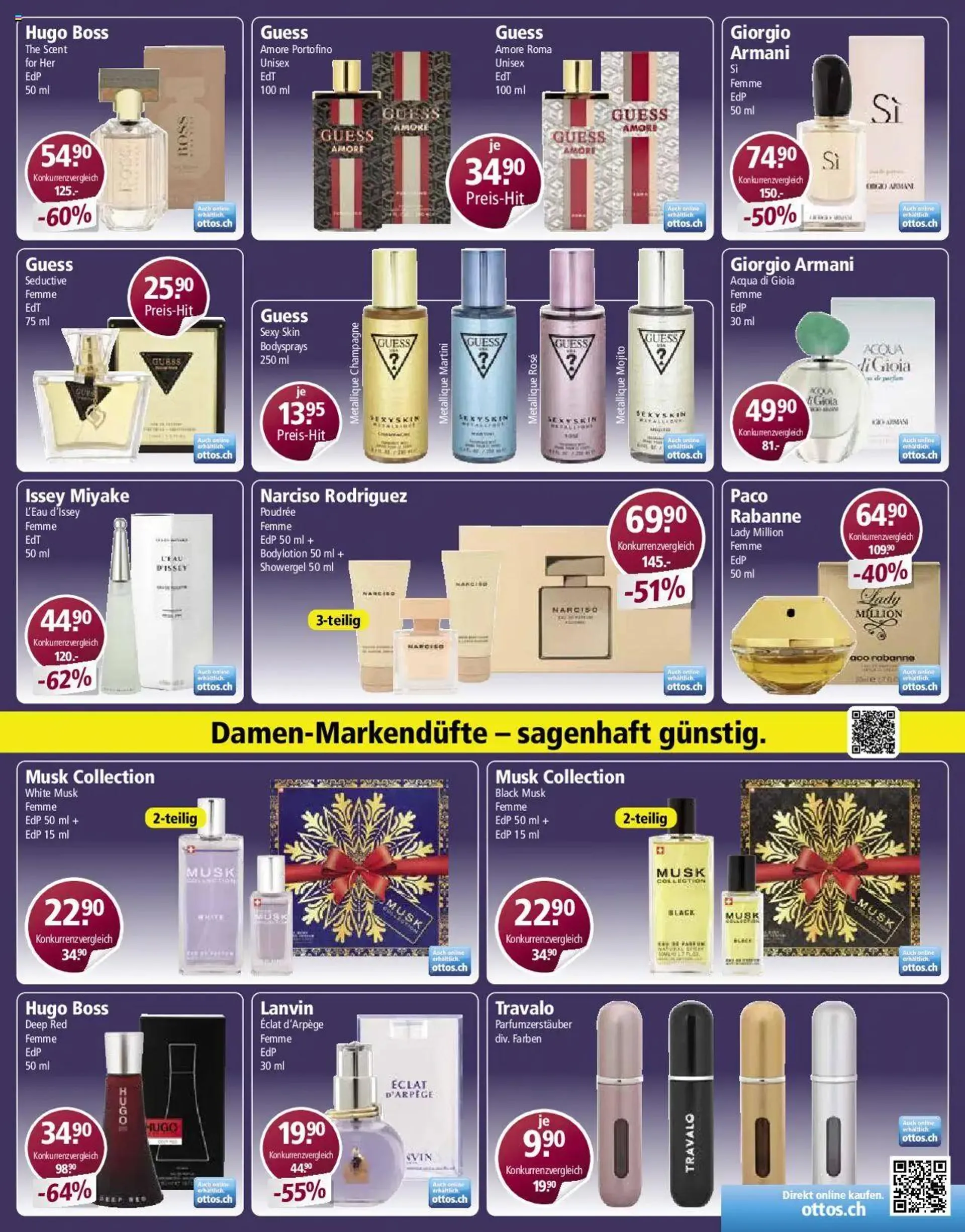 Otto's Aktionen Markenparfums von 21. Oktober bis 31. Dezember 2024 - Prospekt seite  3