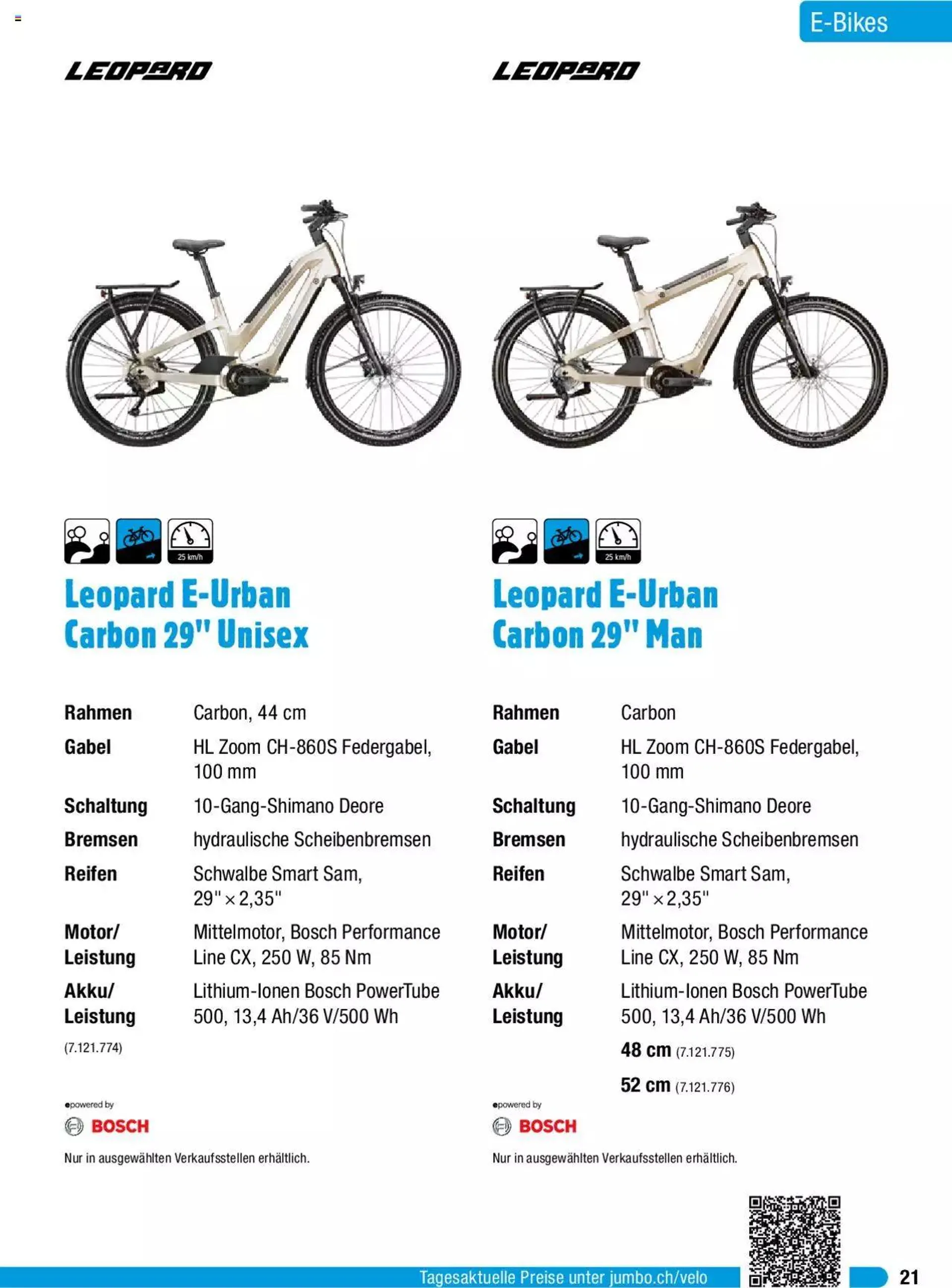 Jumbo Aktionen Dein Velo 2024 von 29. Januar bis 31. Dezember 2024 - Prospekt seite  21