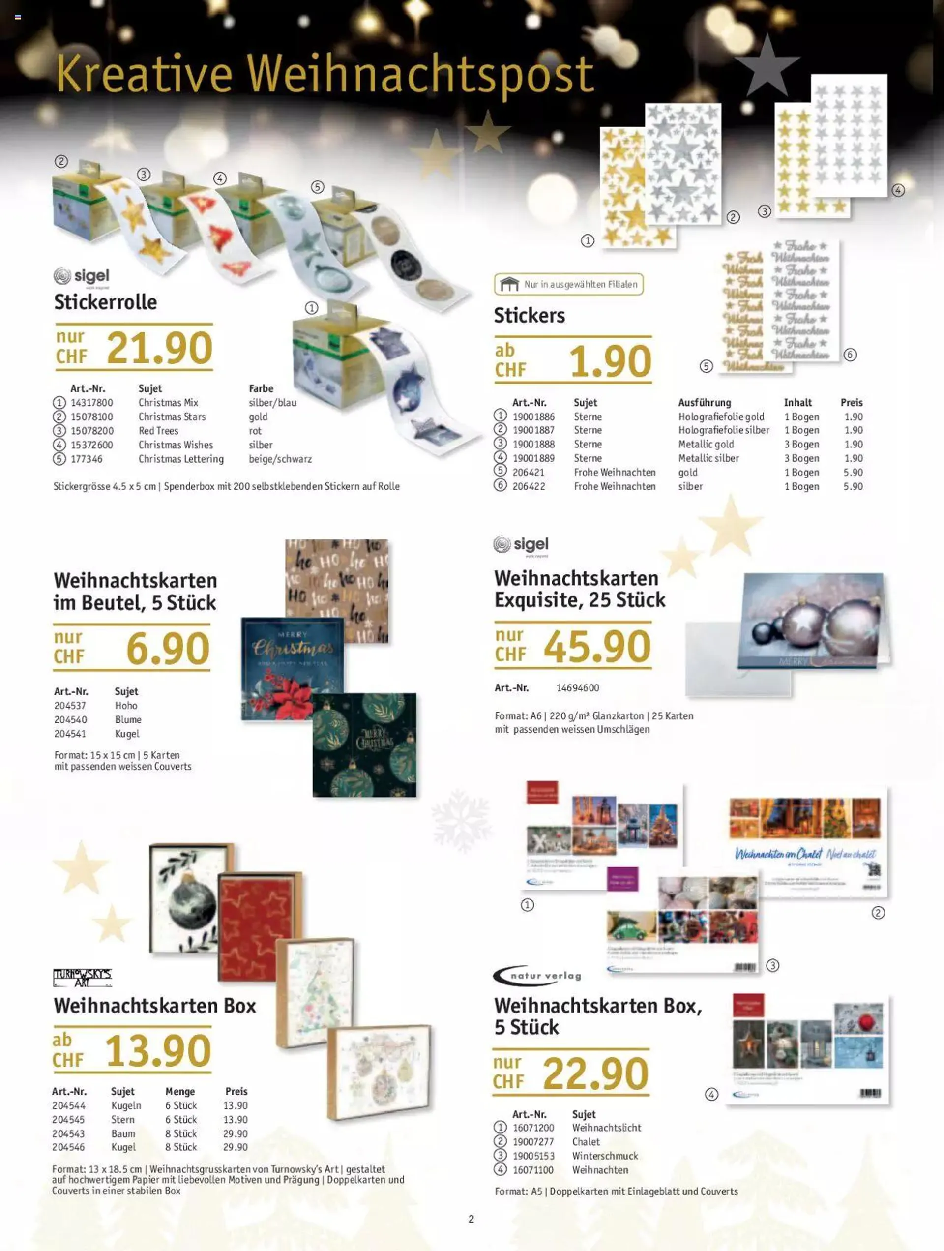 Office World Aktionen Weihnachten 2023 von 30. November bis 27. Dezember 2023 - Prospekt seite  2