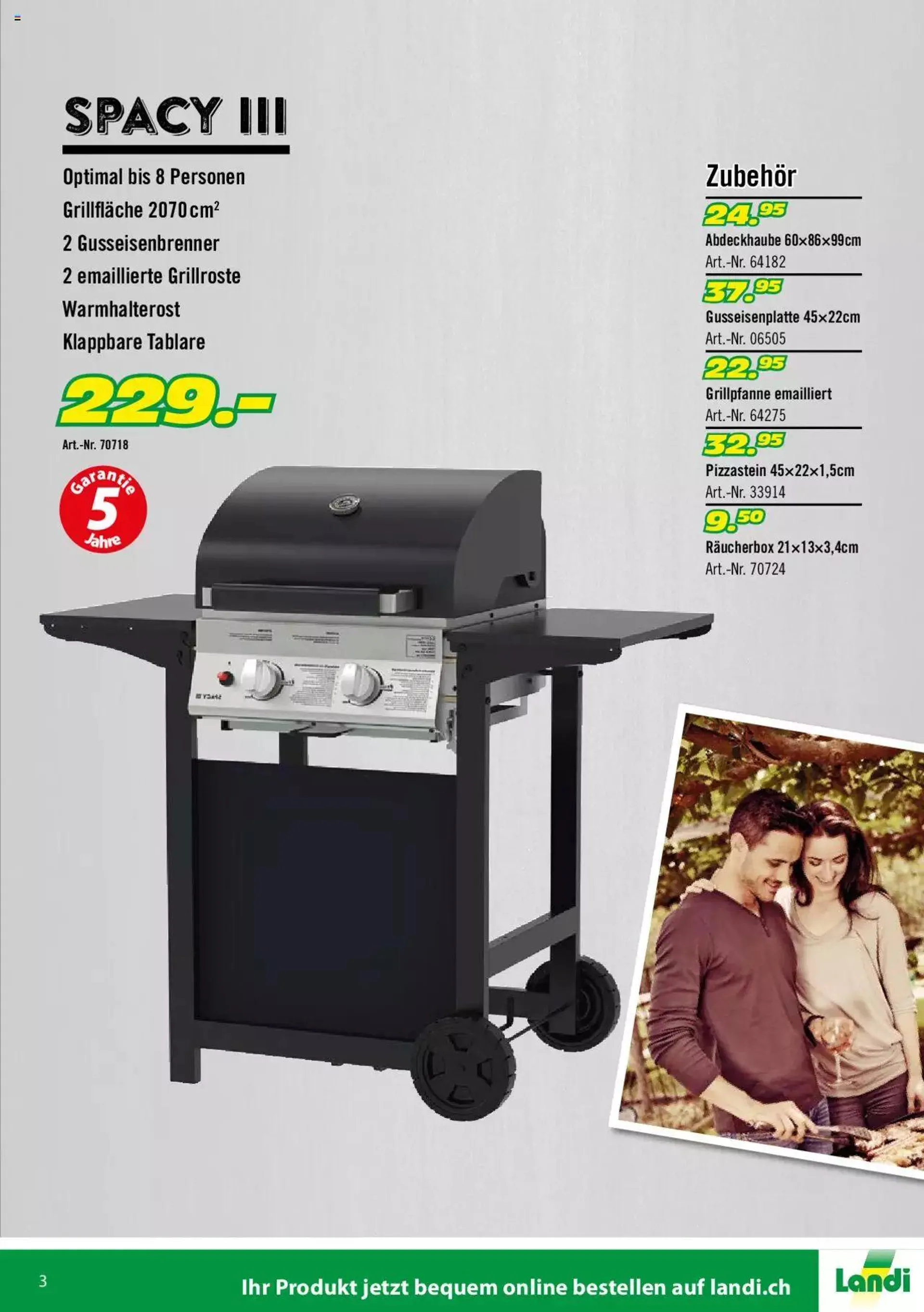 Landi - Grill 2022 von 2. Februar bis 31. Dezember 2023 - Prospekt seite  3