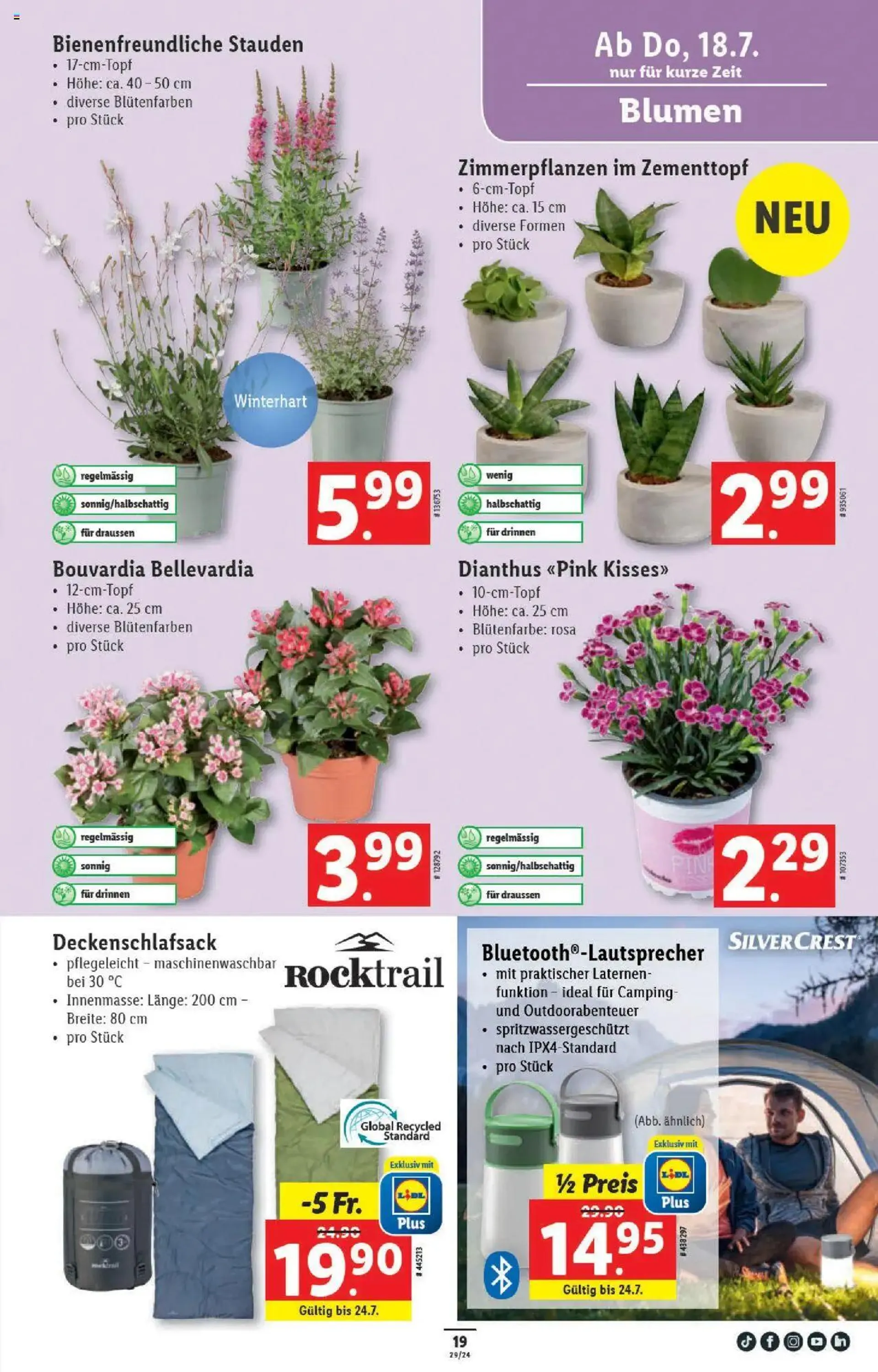 Lidl Aktionen von 18. Juli bis 24. Juli 2024 - Prospekt seite  19