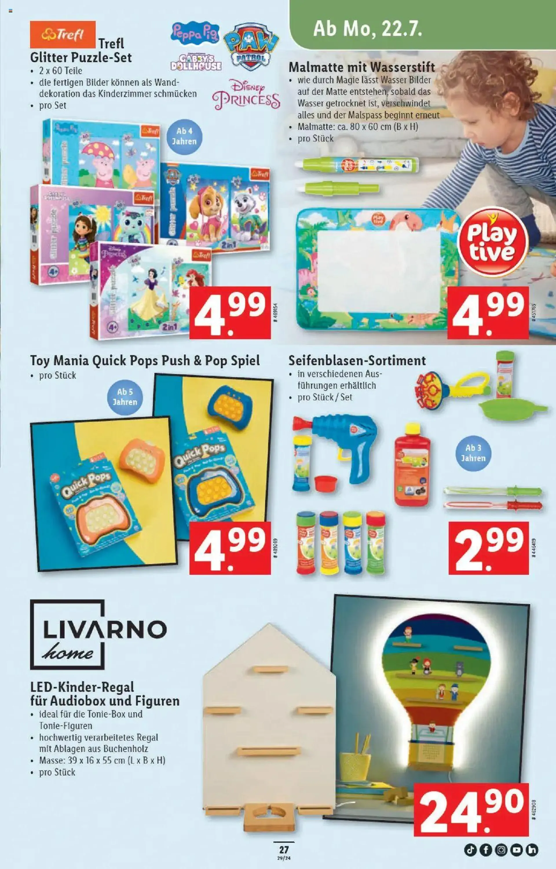 Lidl Aktionen von 18. Juli bis 24. Juli 2024 - Prospekt seite  27