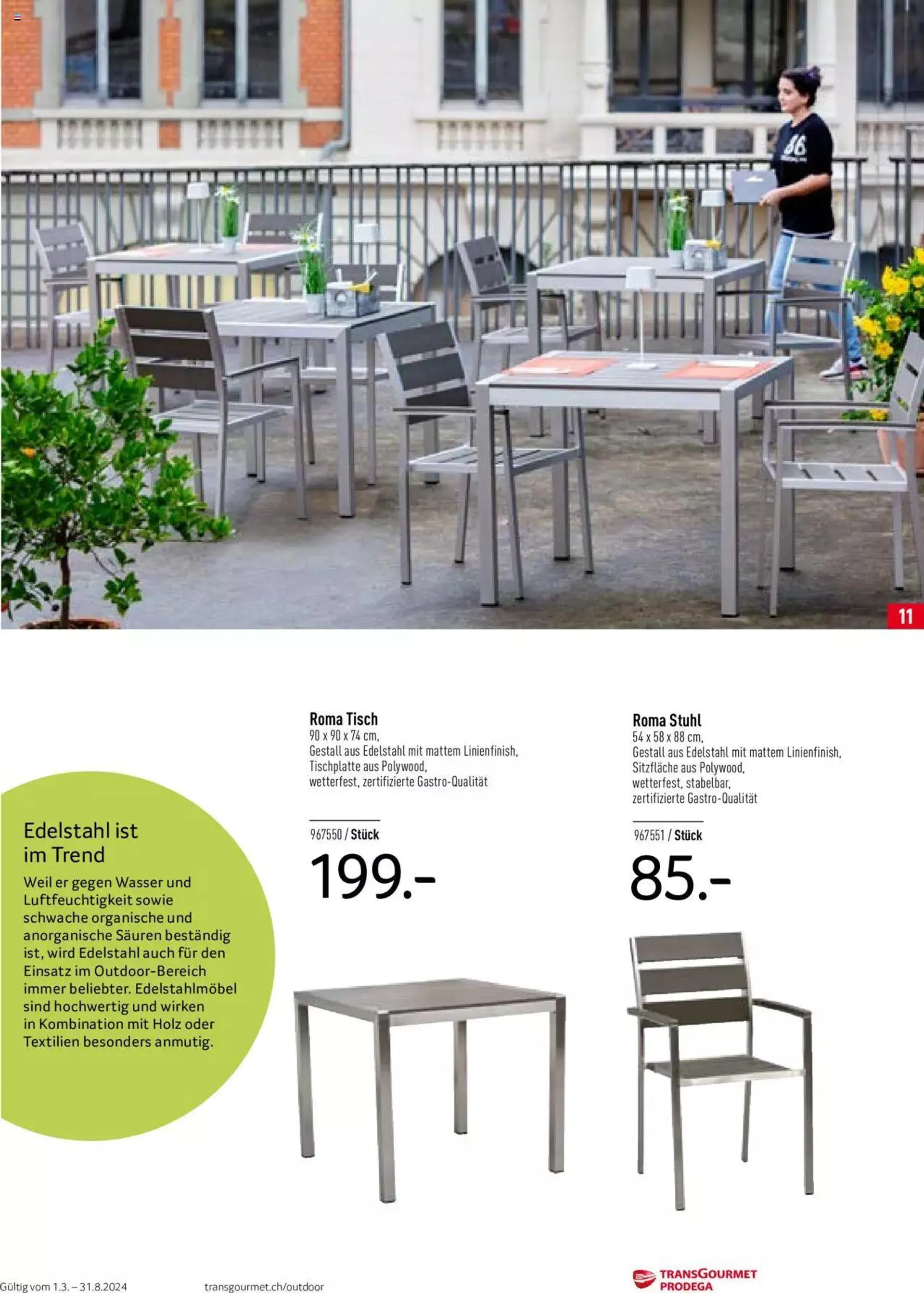 Prodega Outdoor Katalog 2024 von 26. Februar bis 26. Februar 2025 - Prospekt seite  11