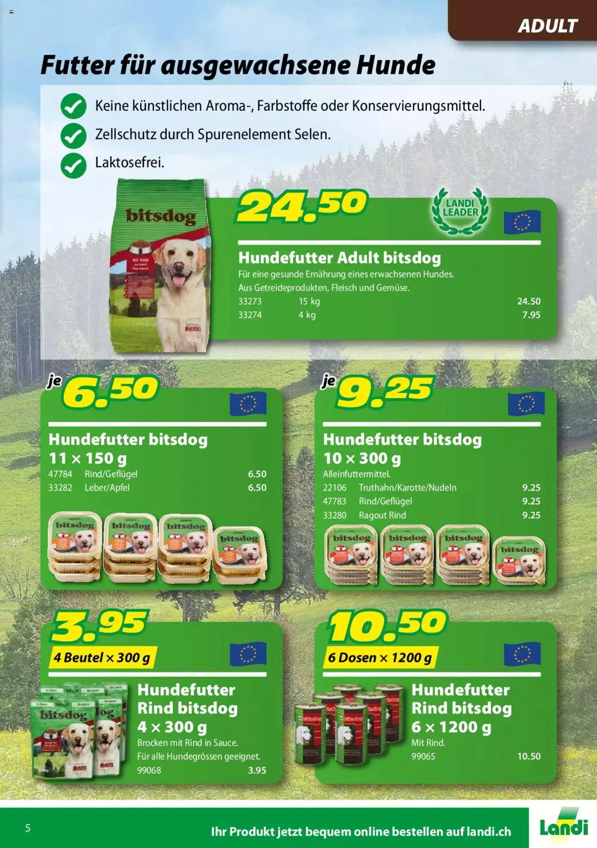 Landi - Bitsdog 2022 von 12. Januar bis 31. Dezember 2023 - Prospekt seite  5