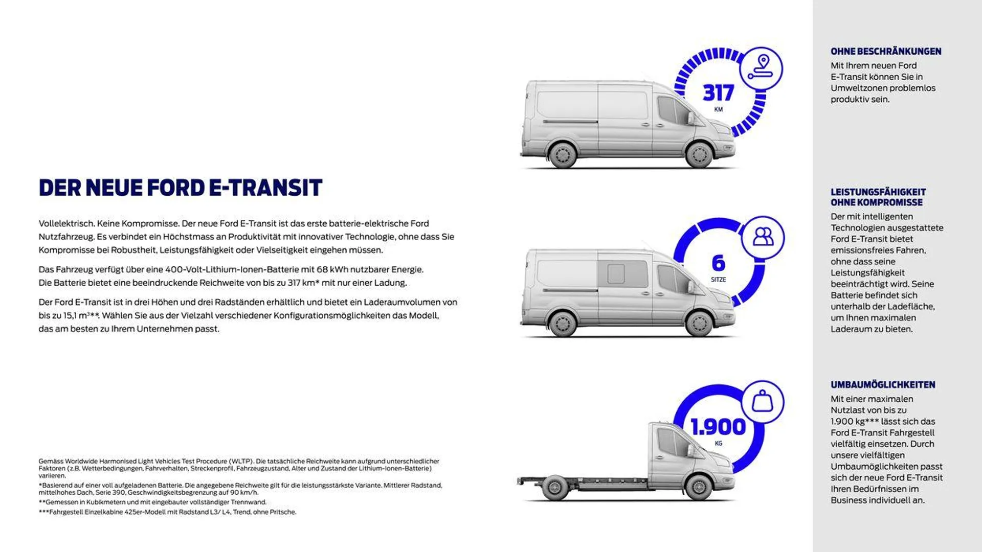 Der Neue Ford E-Transit  von 7. November bis 7. November 2024 - Prospekt seite  2