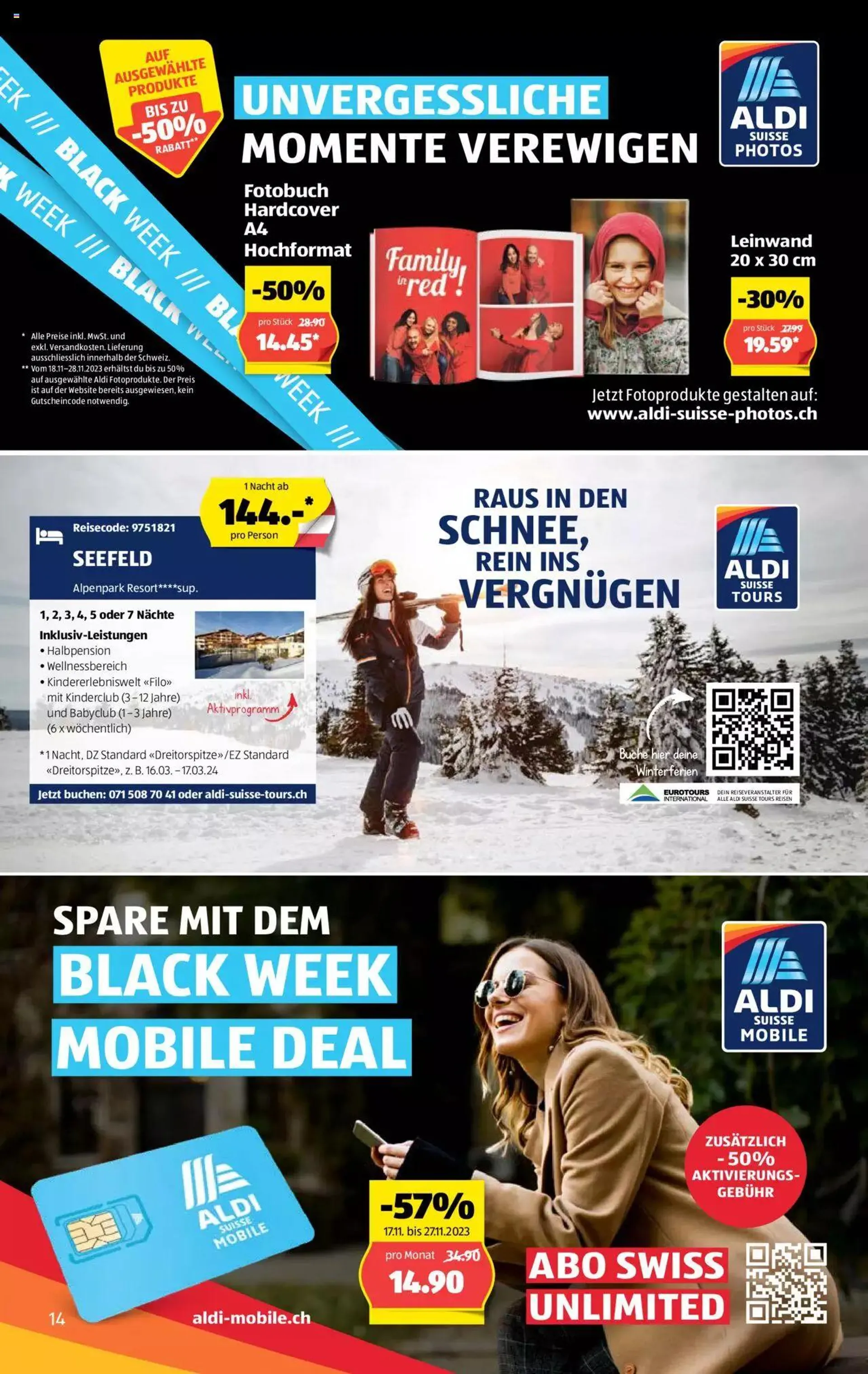 Aldi Black Week Deals von 23. November bis 29. November 2023 - Prospekt seite  14