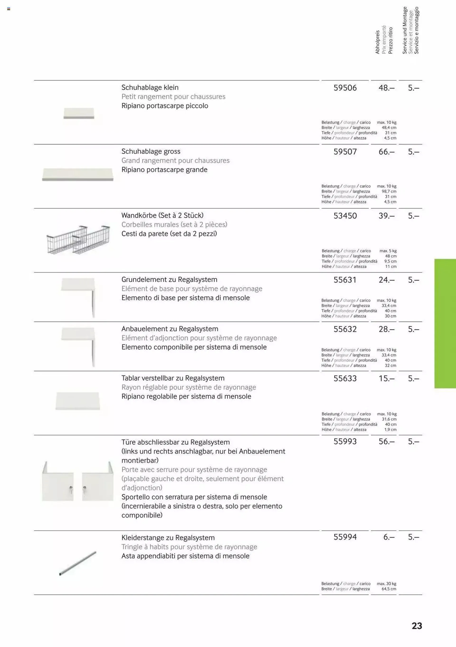 Pfister Aktionen Jutzler Katalog 2024 von 19. Dezember bis 31. Dezember 2024 - Prospekt seite  23