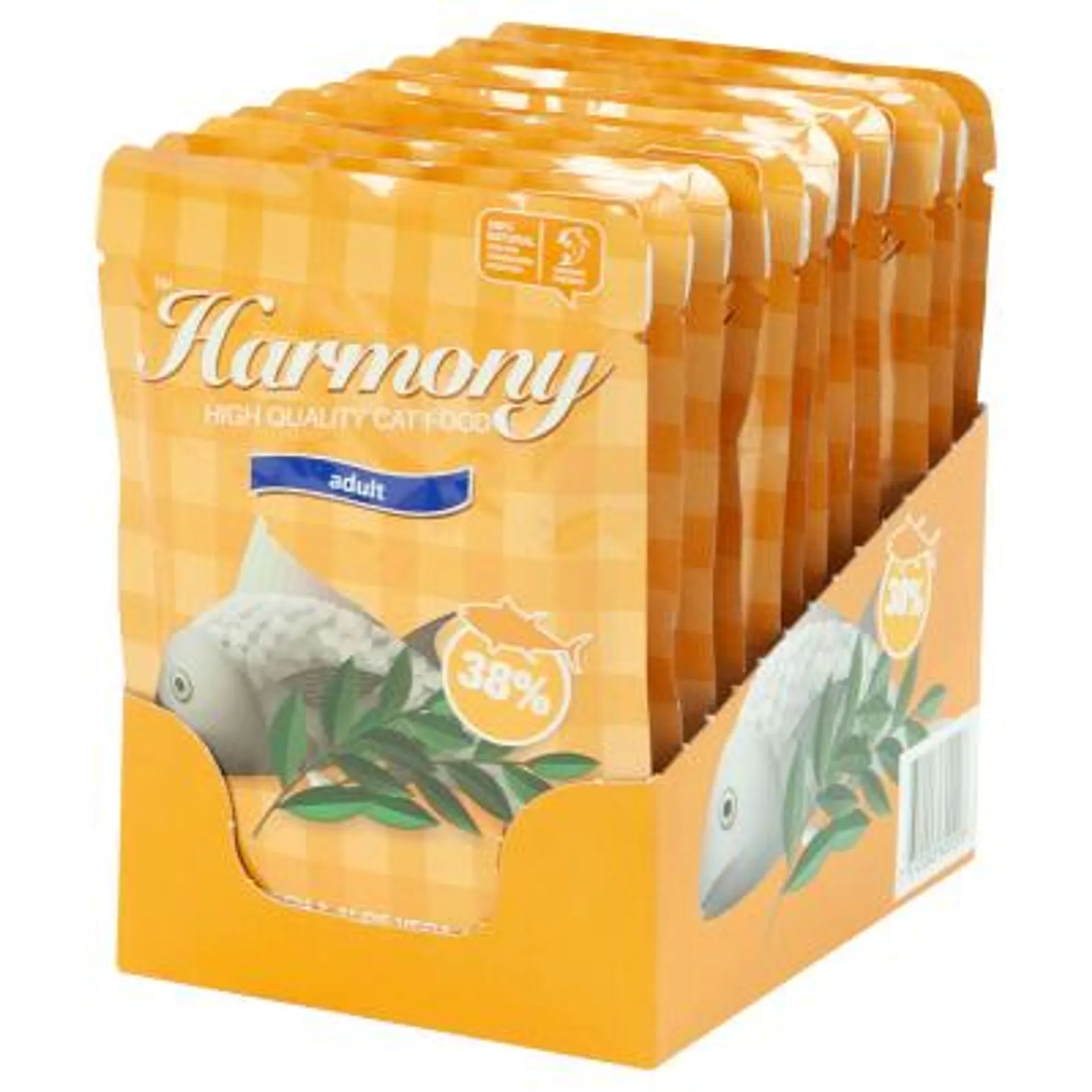 Harmony Cat Thunfisch & Aloe Vera auf Reis 12x80g