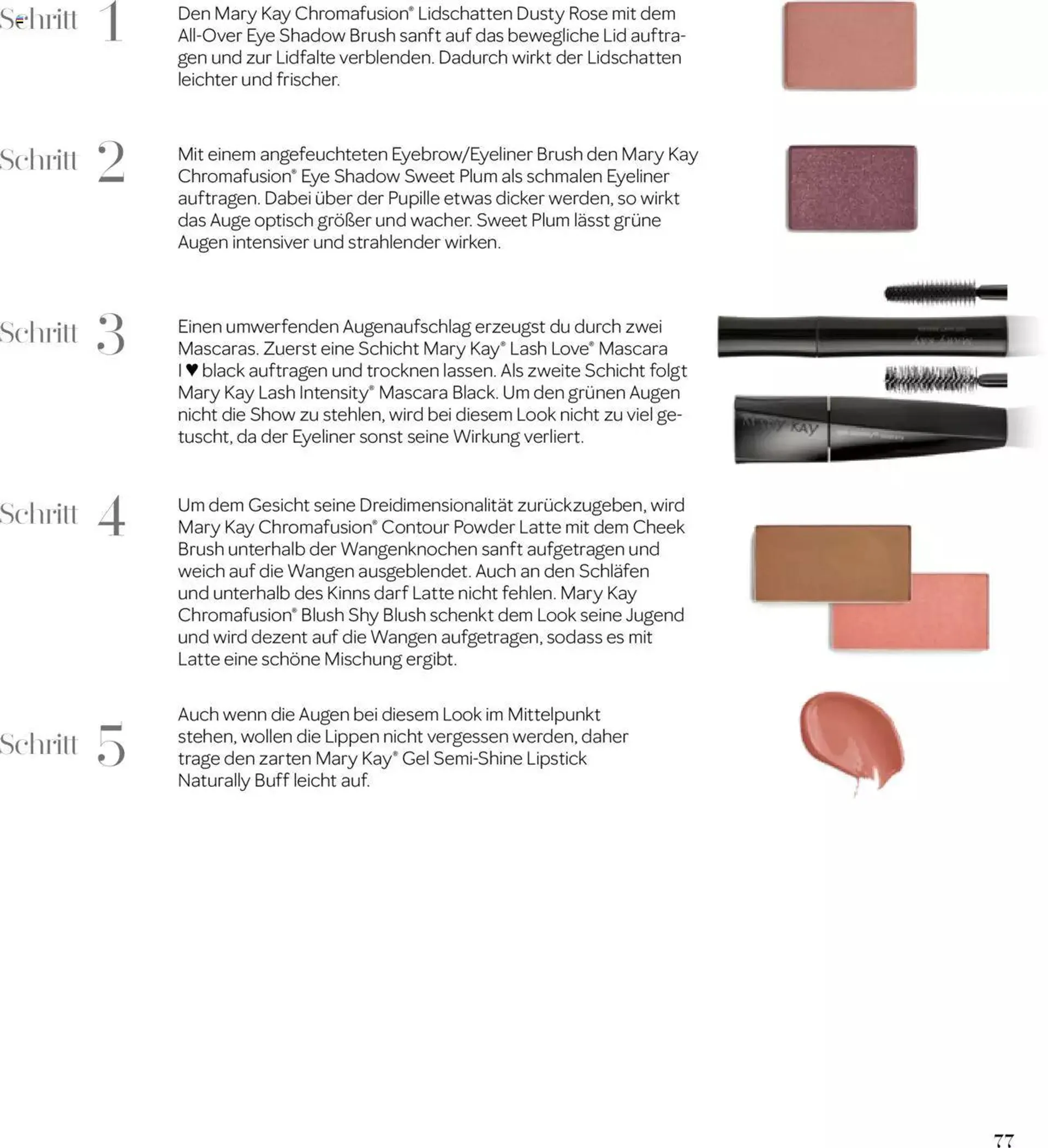 Mary Kay - Make-up Trainer von 16. September bis 31. Dezember 2023 - Prospekt seite  77
