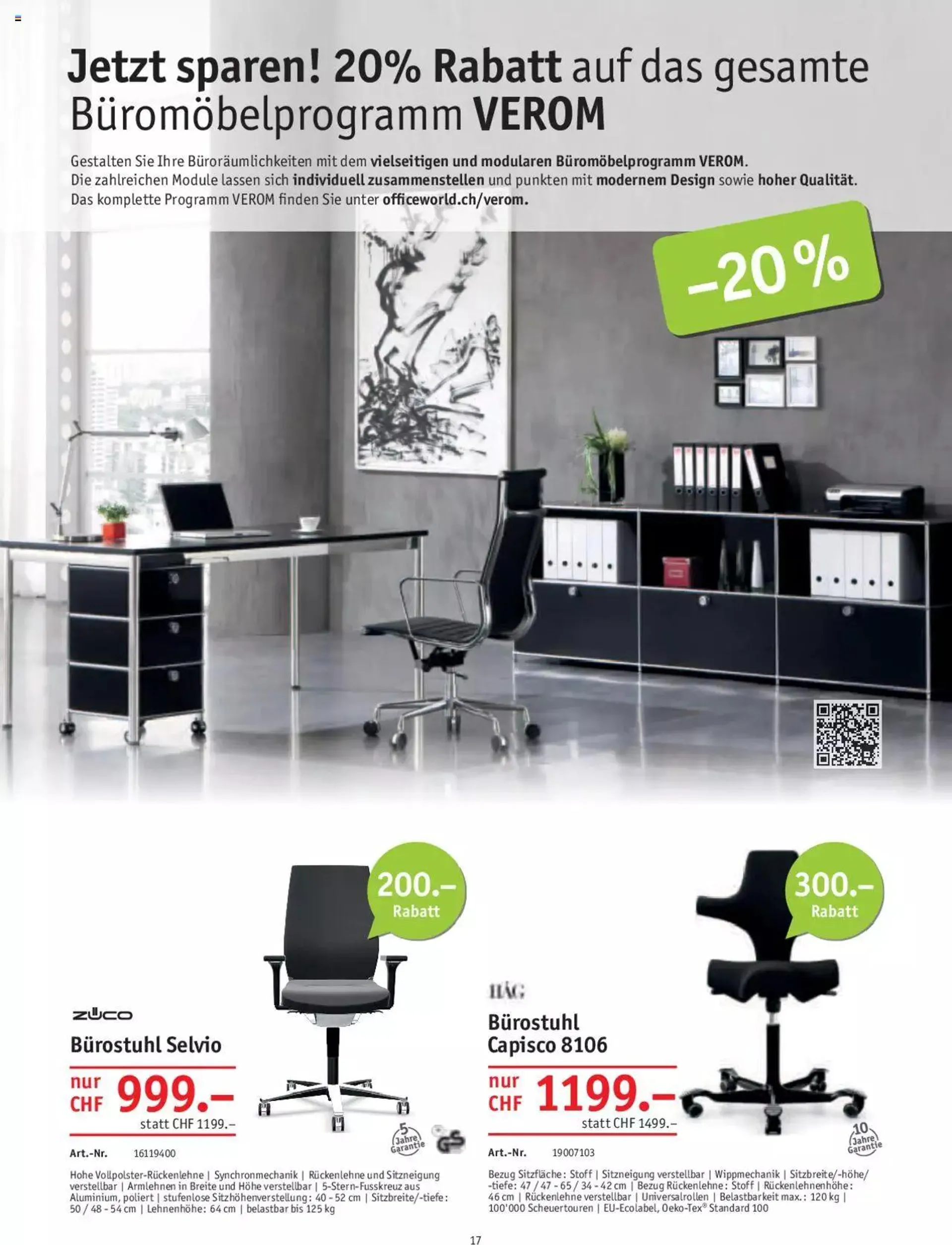 Office World Aktionen von 30. November bis 27. Dezember 2023 - Prospekt seite  17
