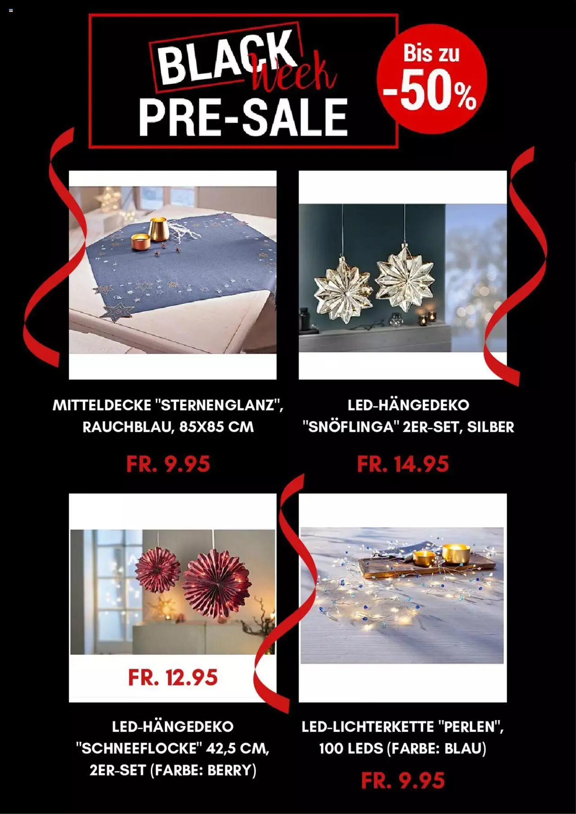 Weltbild Black Week von 13. November bis 31. Dezember 2023 - Prospekt seite  4