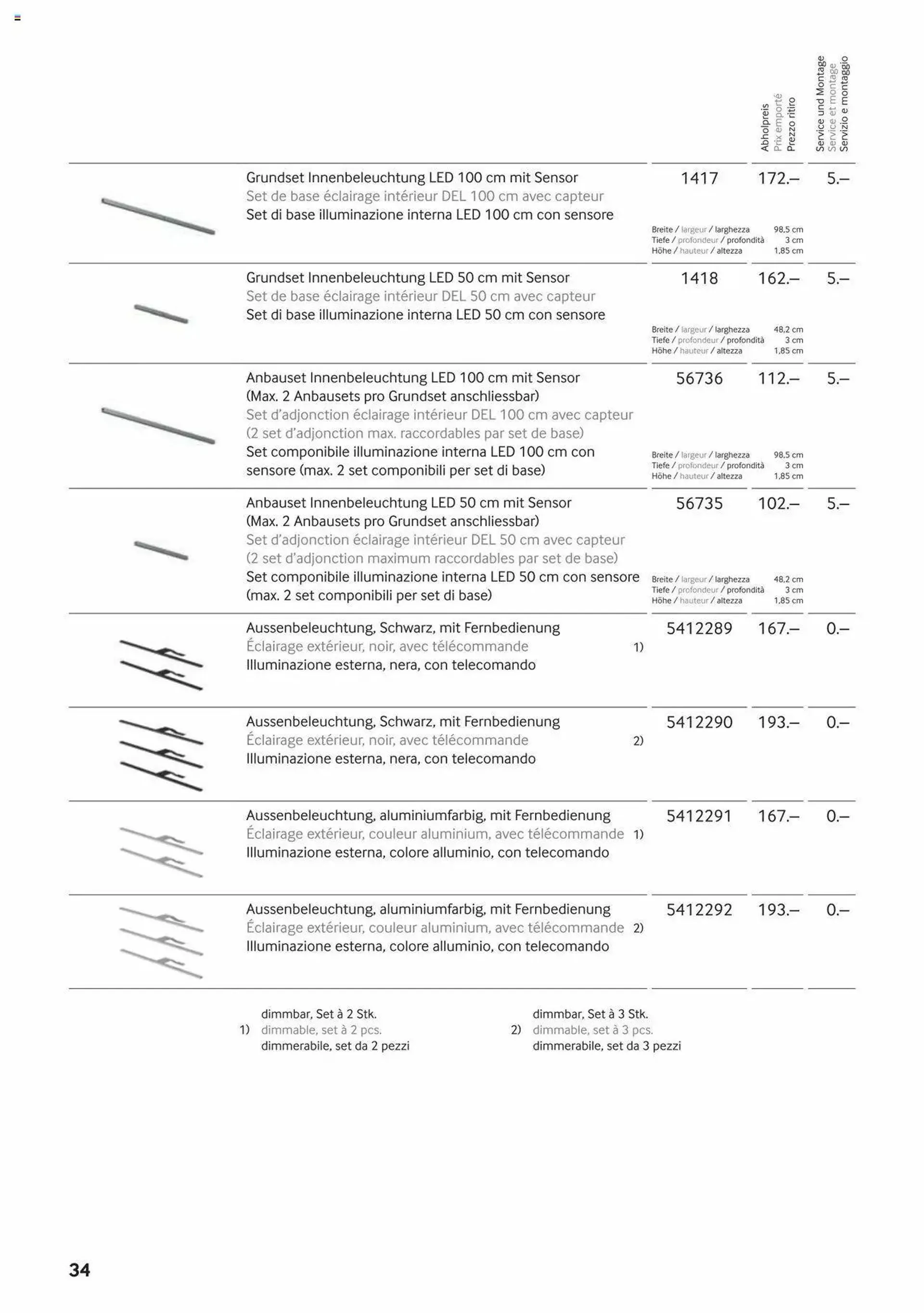 Pfister Aktionen Jutzler Katalog 2024 von 19. Dezember bis 31. Dezember 2024 - Prospekt seite  34