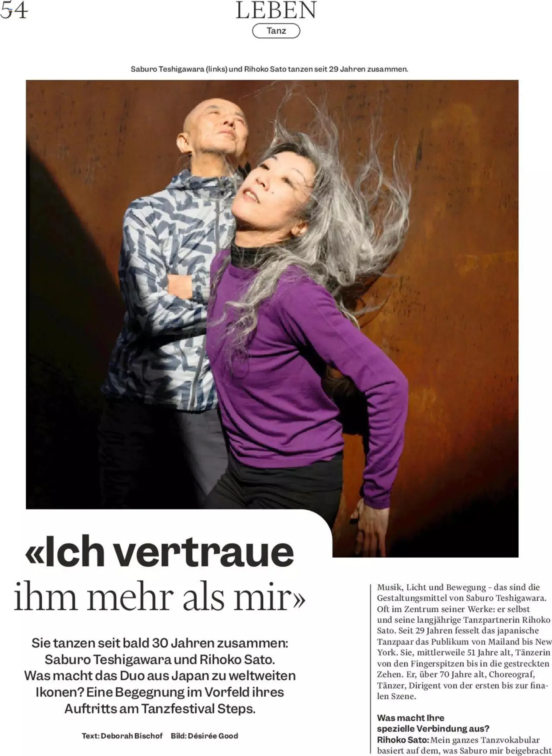 Migros - Magazin von 23. April bis 29. April 2024 - Prospekt seite  54