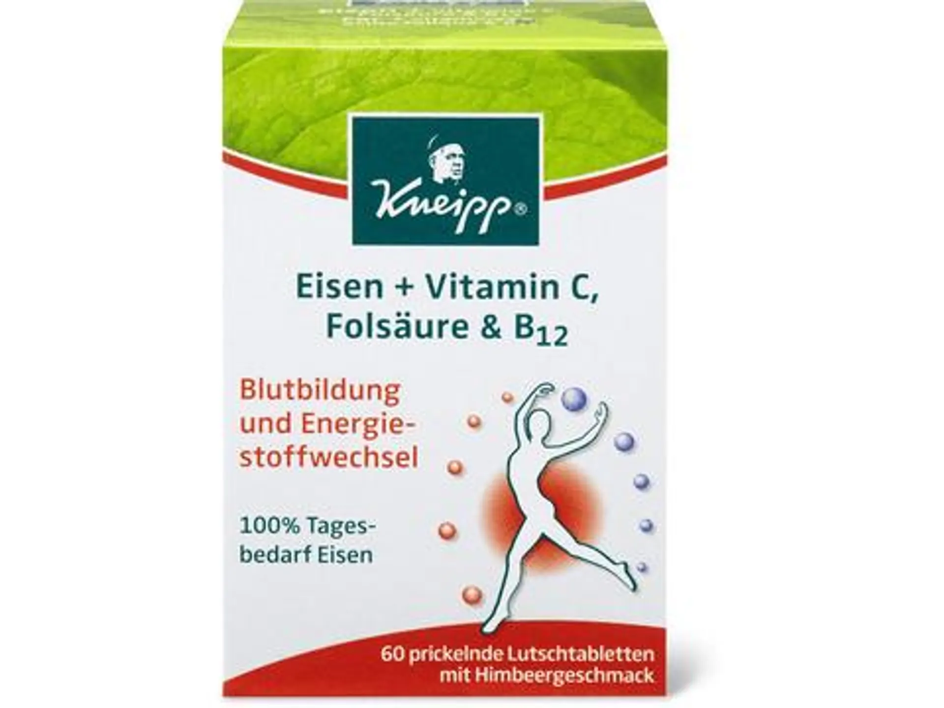 Kneipp Eisen + Vitamin C, Folsäure & B12