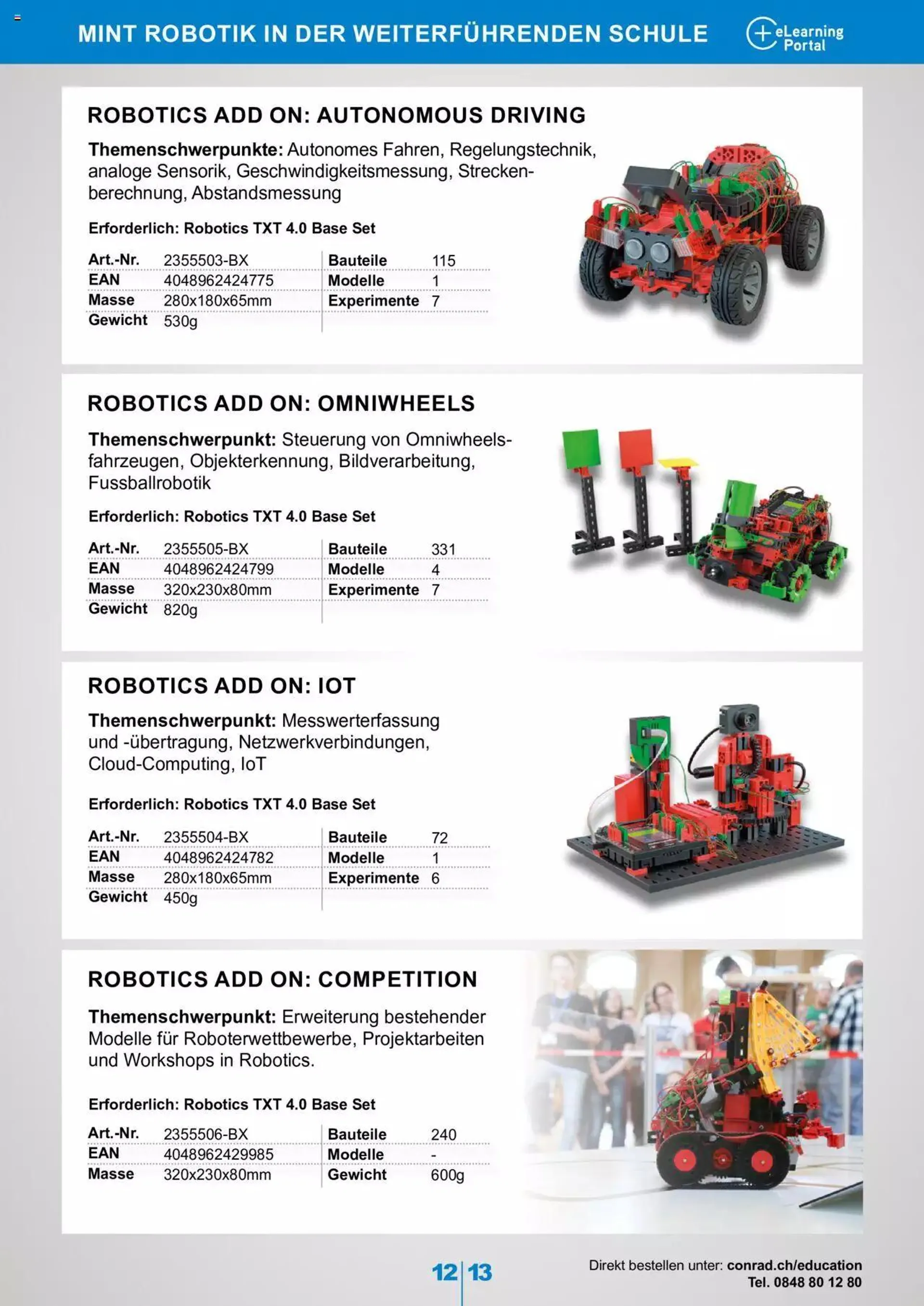 Conrad Fischertechnik education - 12