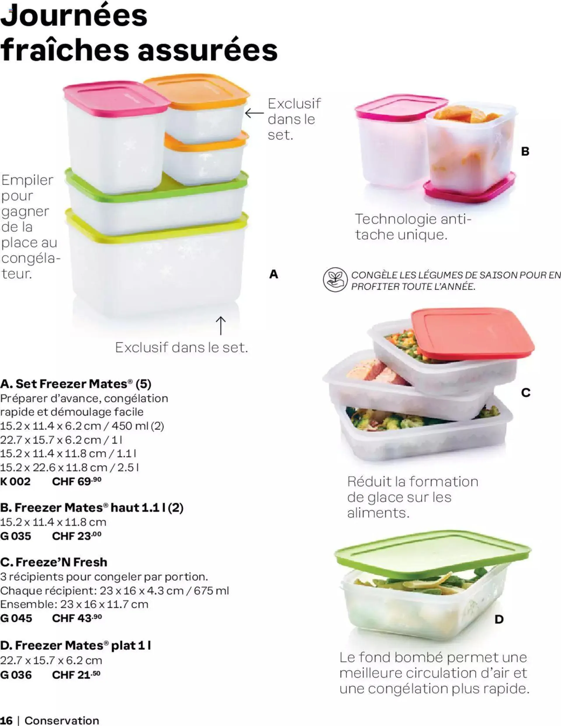 Tupperware Aktionen Frühling / Sommer 2024 von 5. März bis 10. März 2024 - Prospekt seite  16