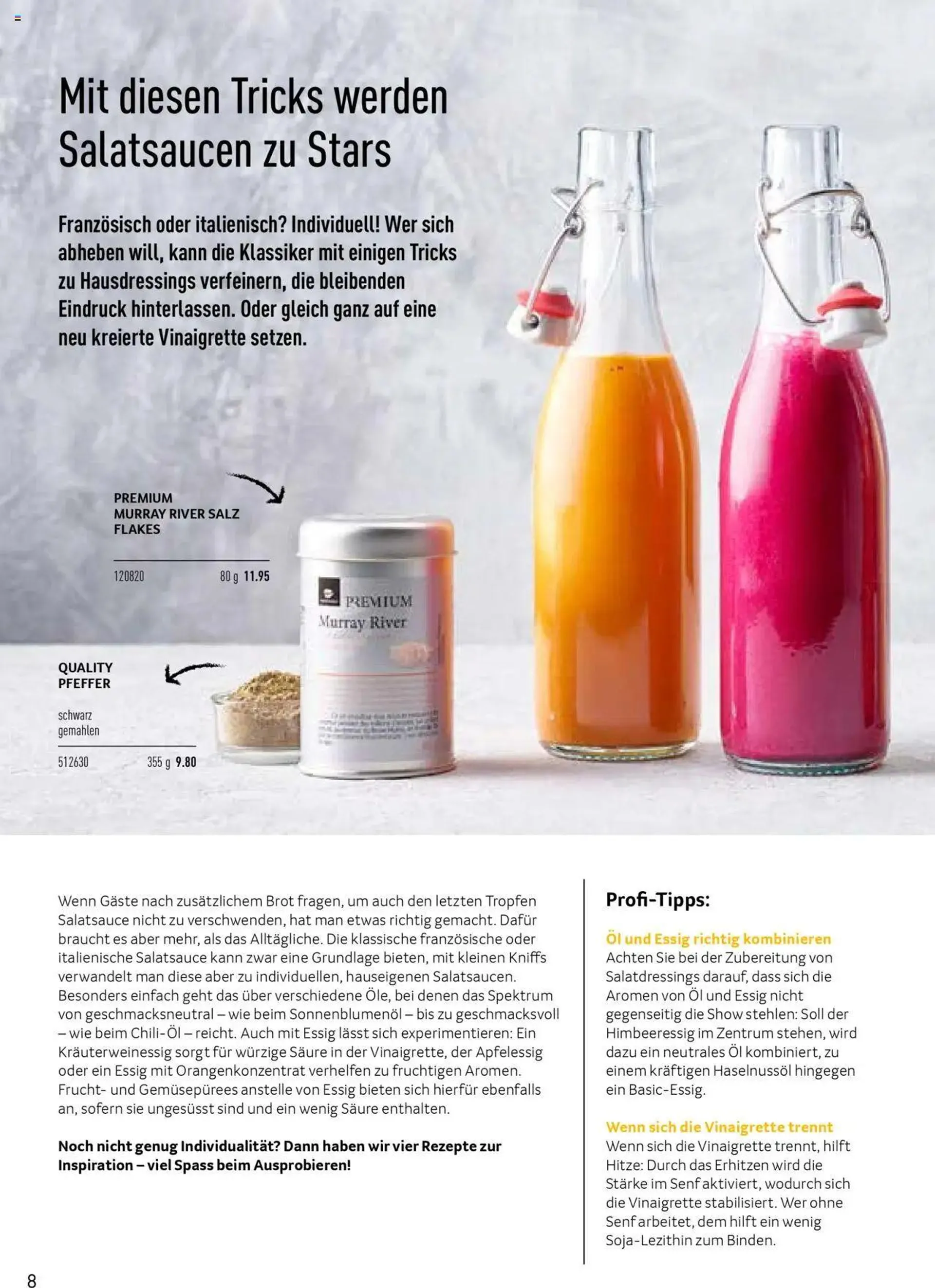 Prodega Aktionen Cook Magazin 10/24 | Buntes Grün von 14. Oktober bis 21. Dezember 2024 - Prospekt seite  8