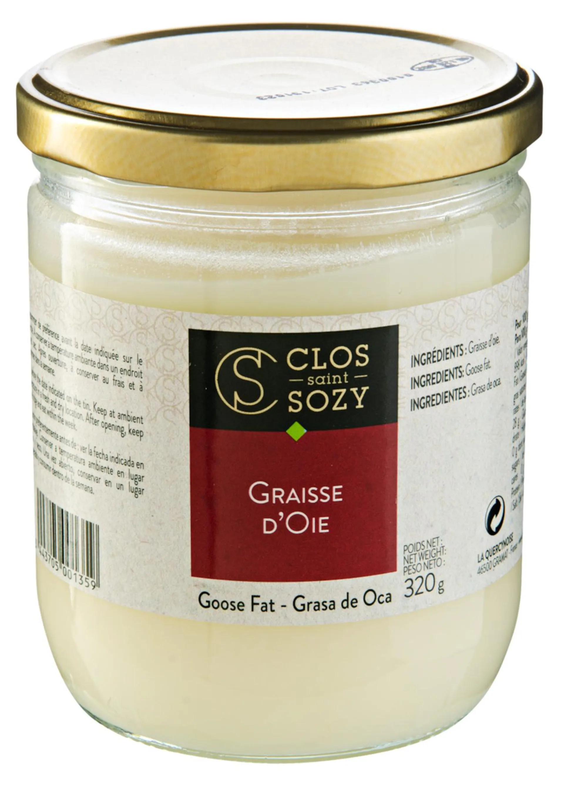 Clos Saint Sozy Gänsefett