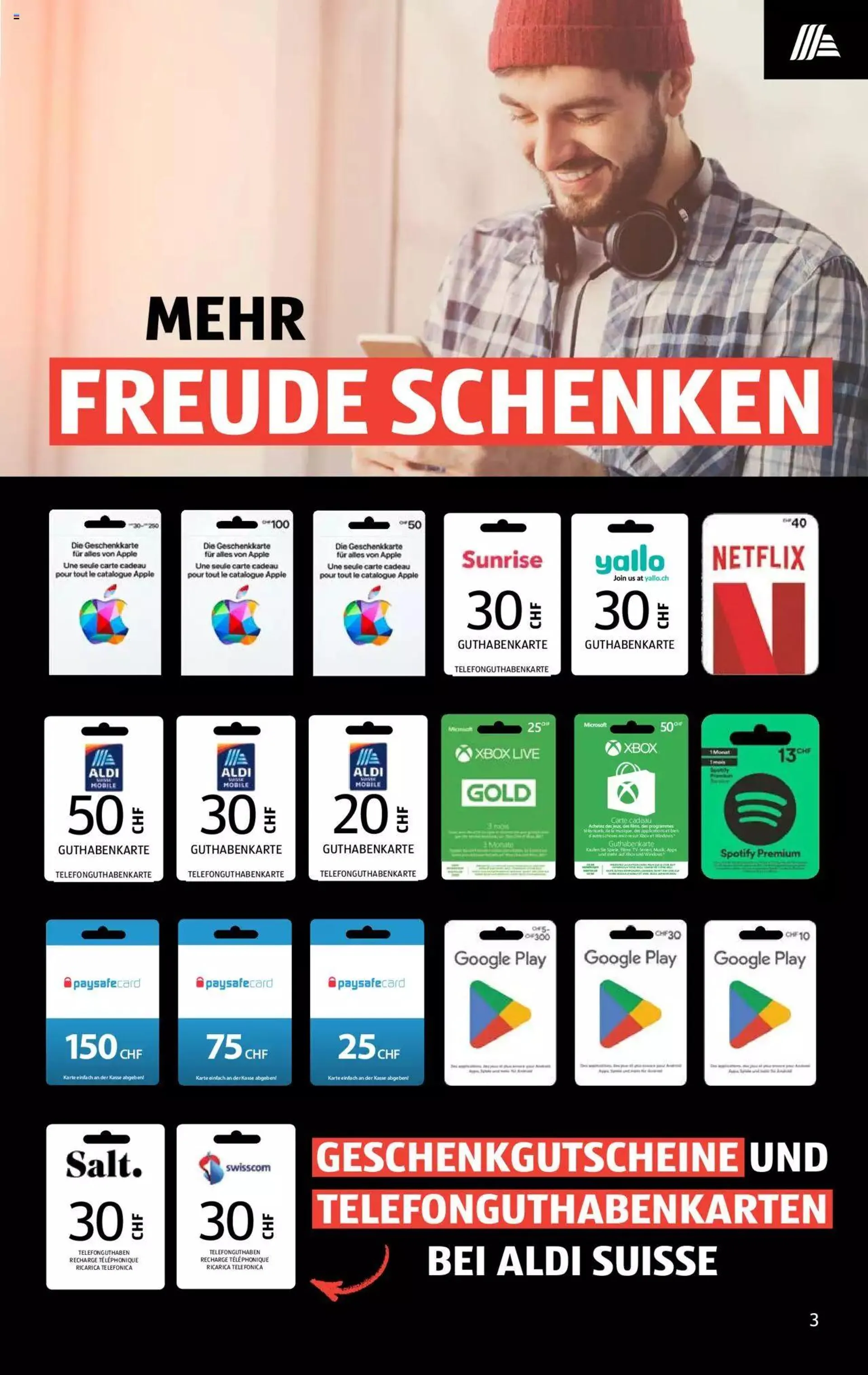 Aldi Black Week Deals von 23. November bis 29. November 2023 - Prospekt seite  3